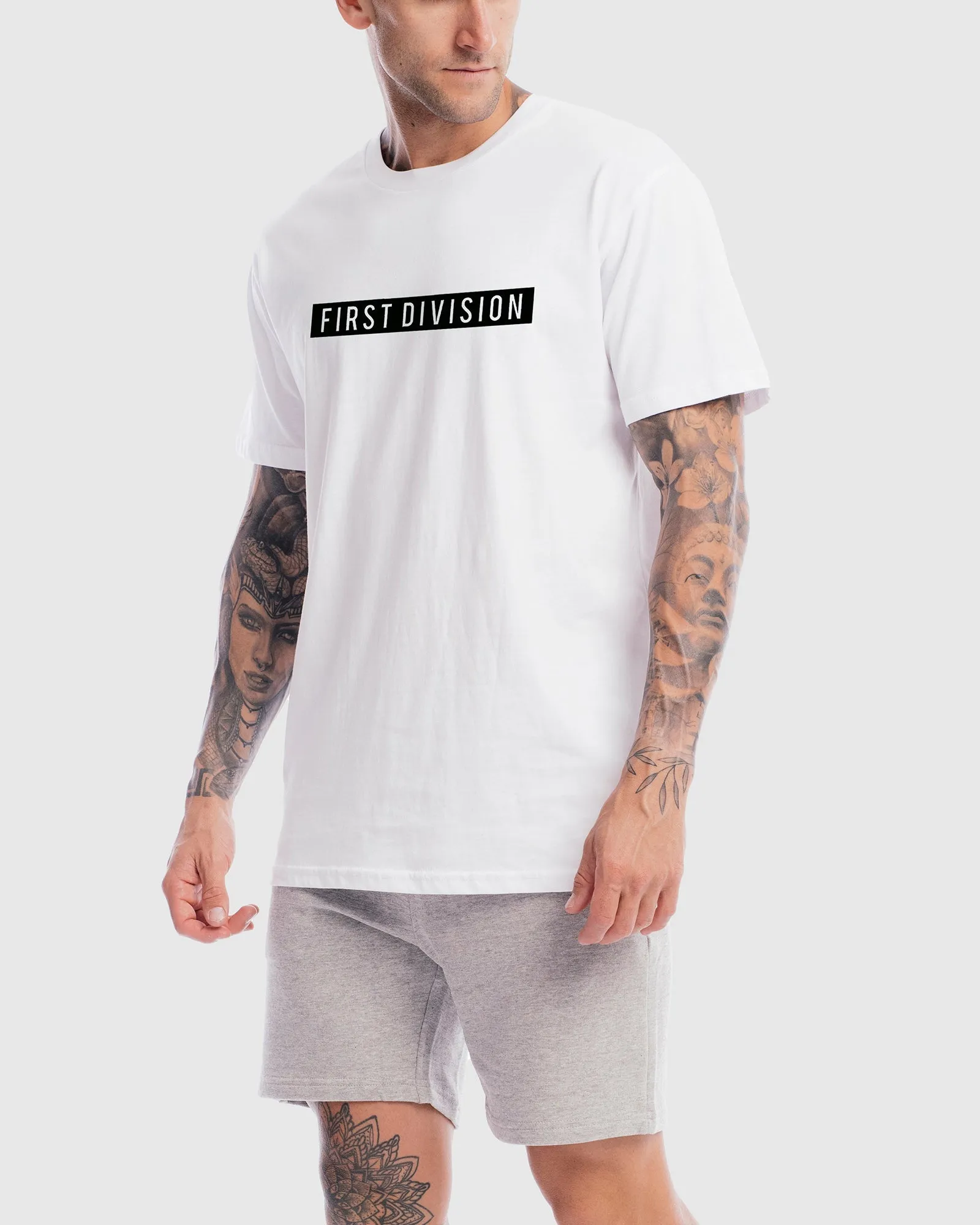Mens Box Tee - White