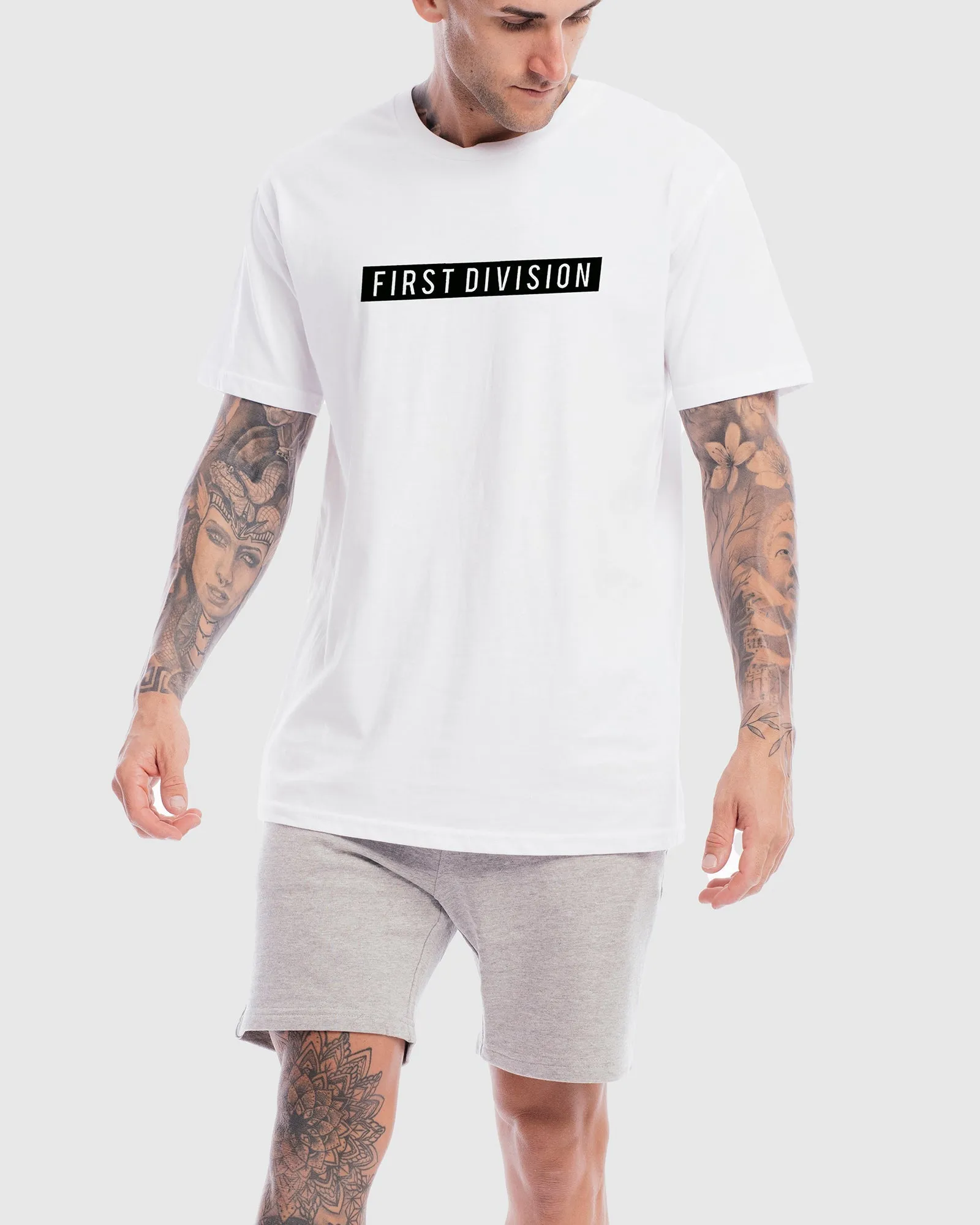 Mens Box Tee - White