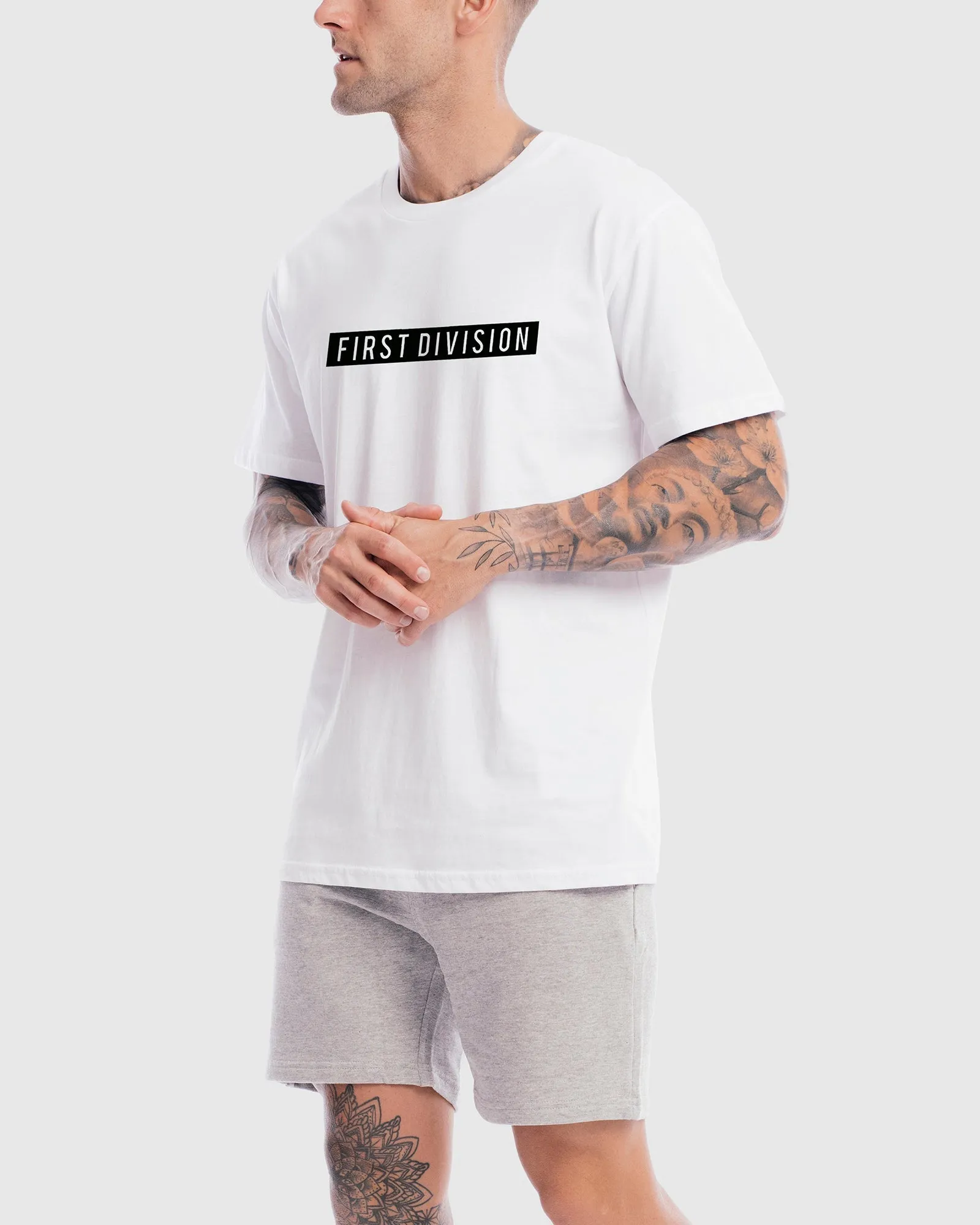 Mens Box Tee - White