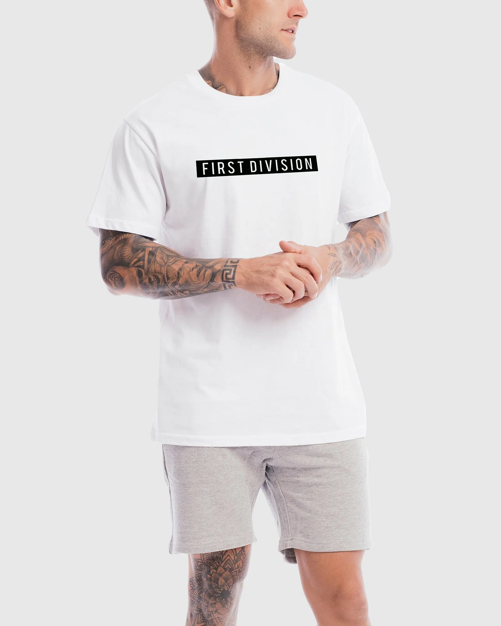 Mens Box Tee - White