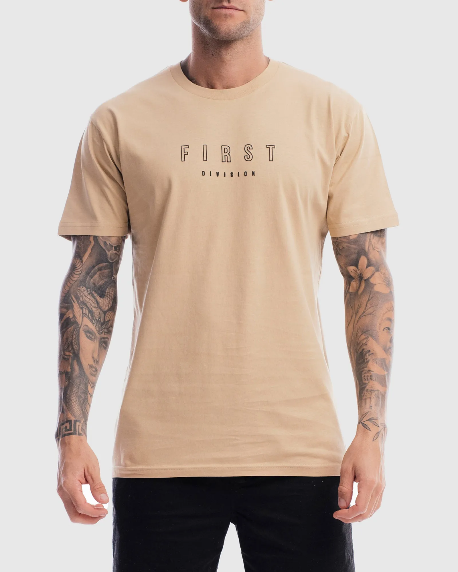 Mens First Rise Tee - Camel