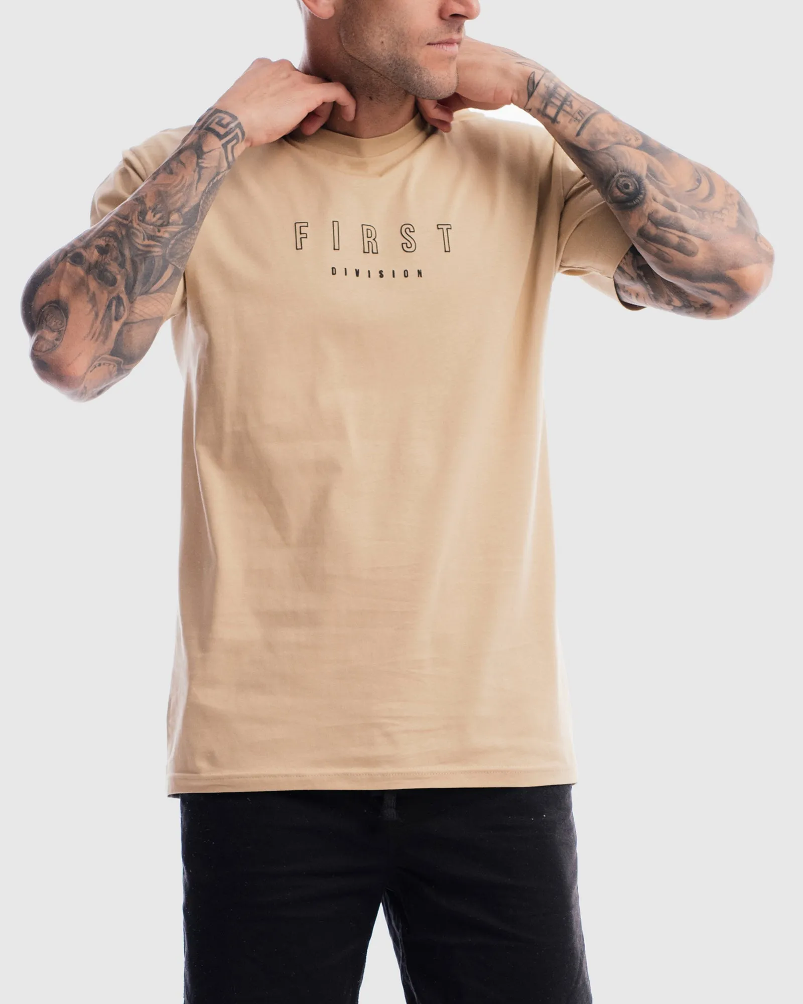 Mens First Rise Tee - Camel