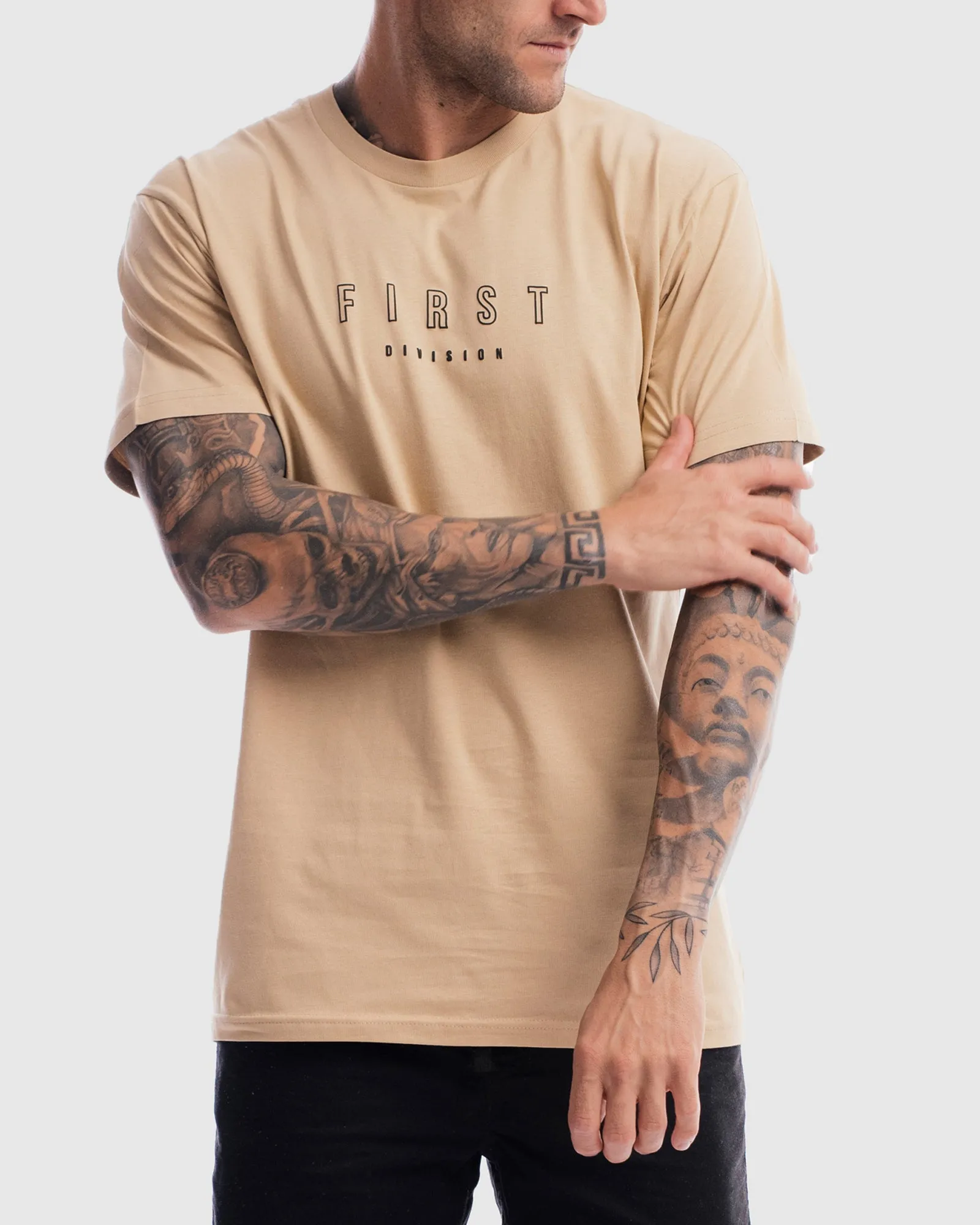 Mens First Rise Tee - Camel