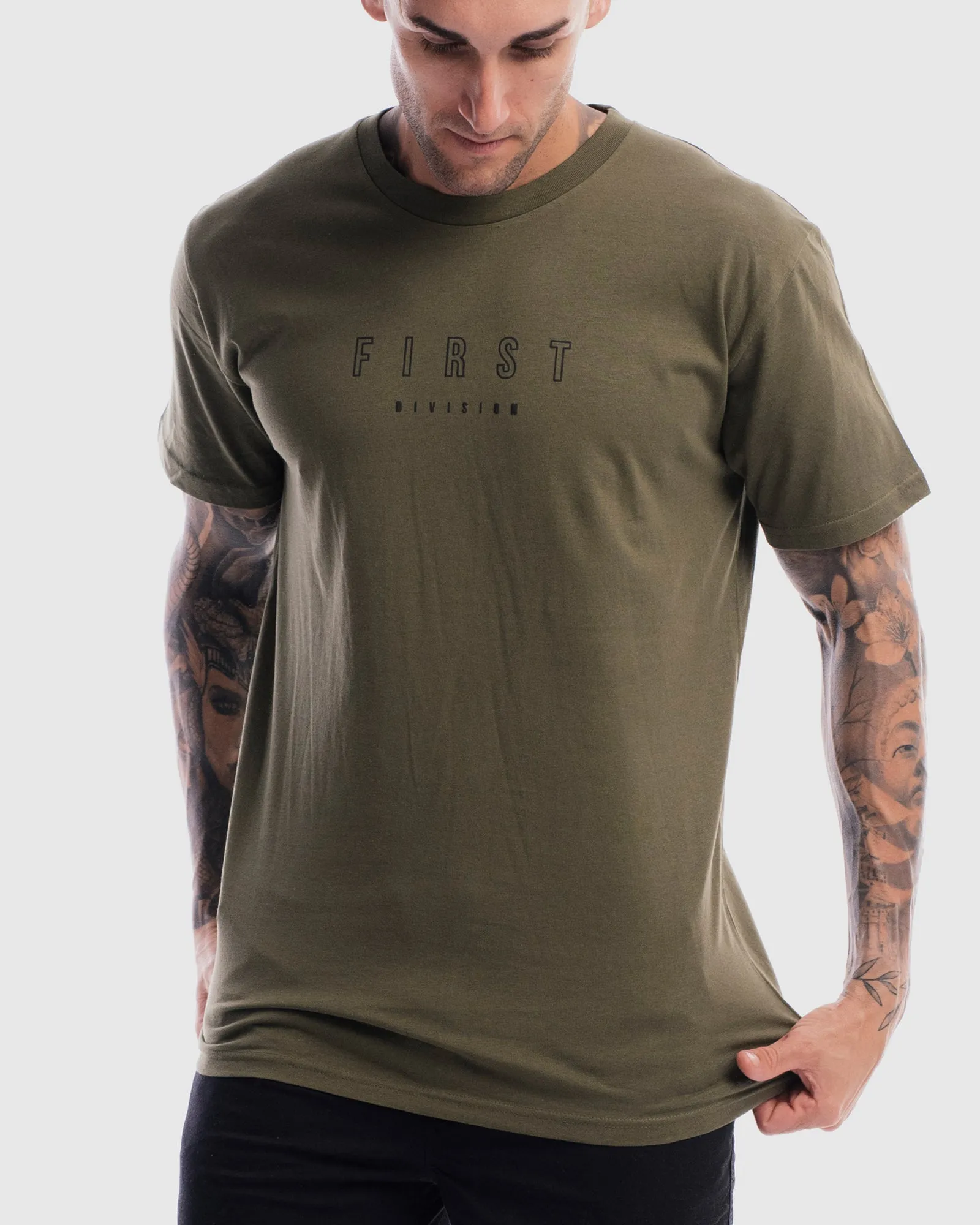 Mens First Rise Tee - Olive
