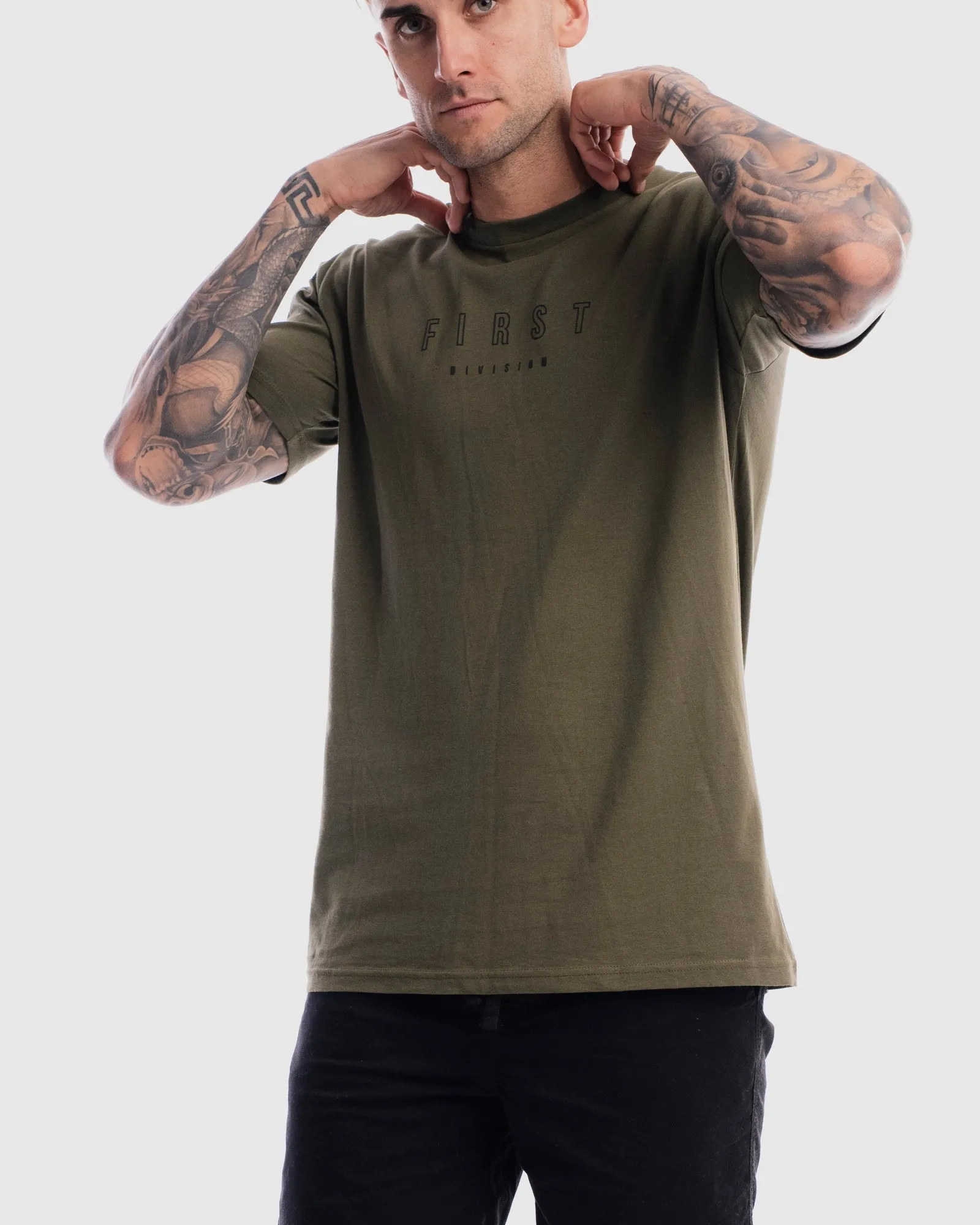 Mens First Rise Tee - Olive