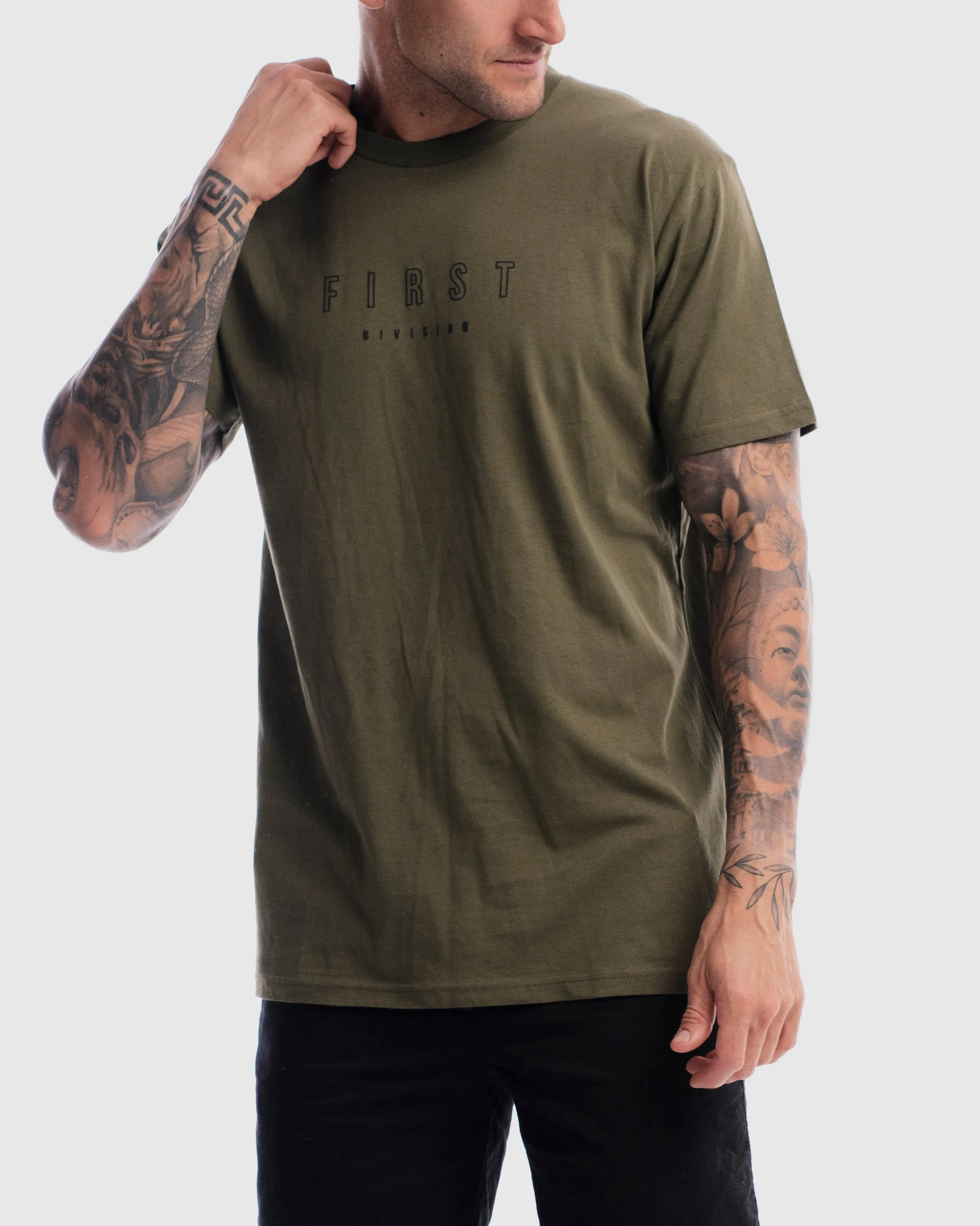 Mens First Rise Tee - Olive
