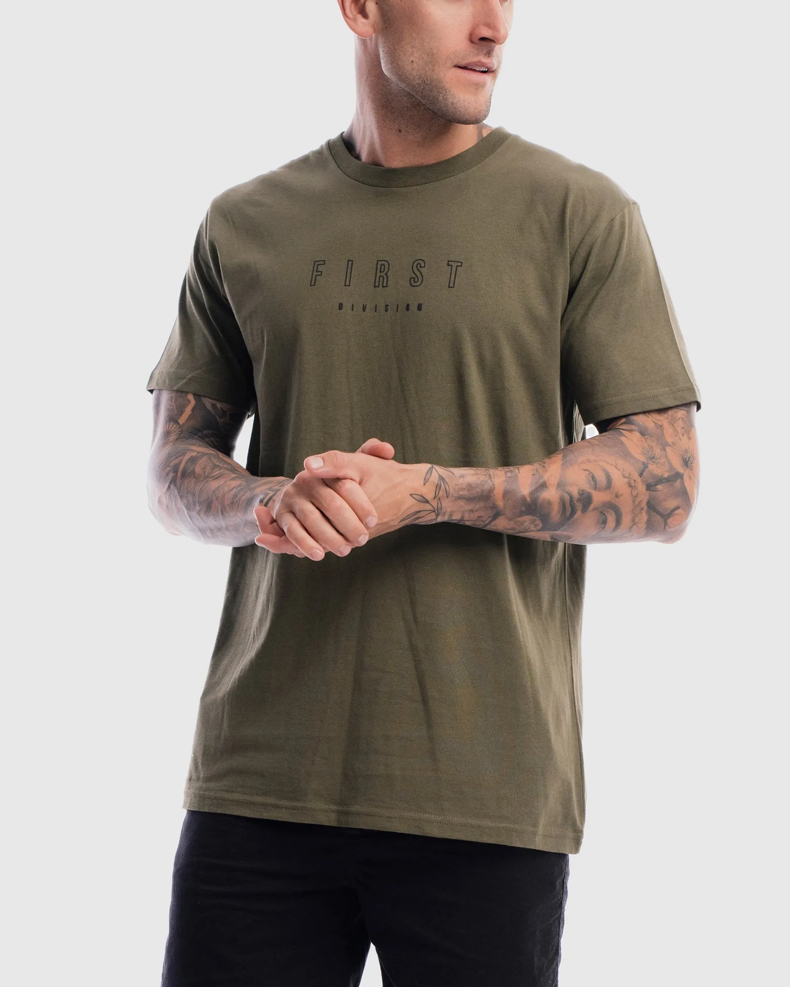 Mens First Rise Tee - Olive