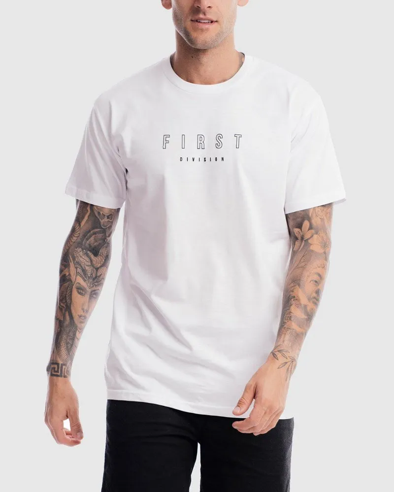 Mens First Rise Tee - White