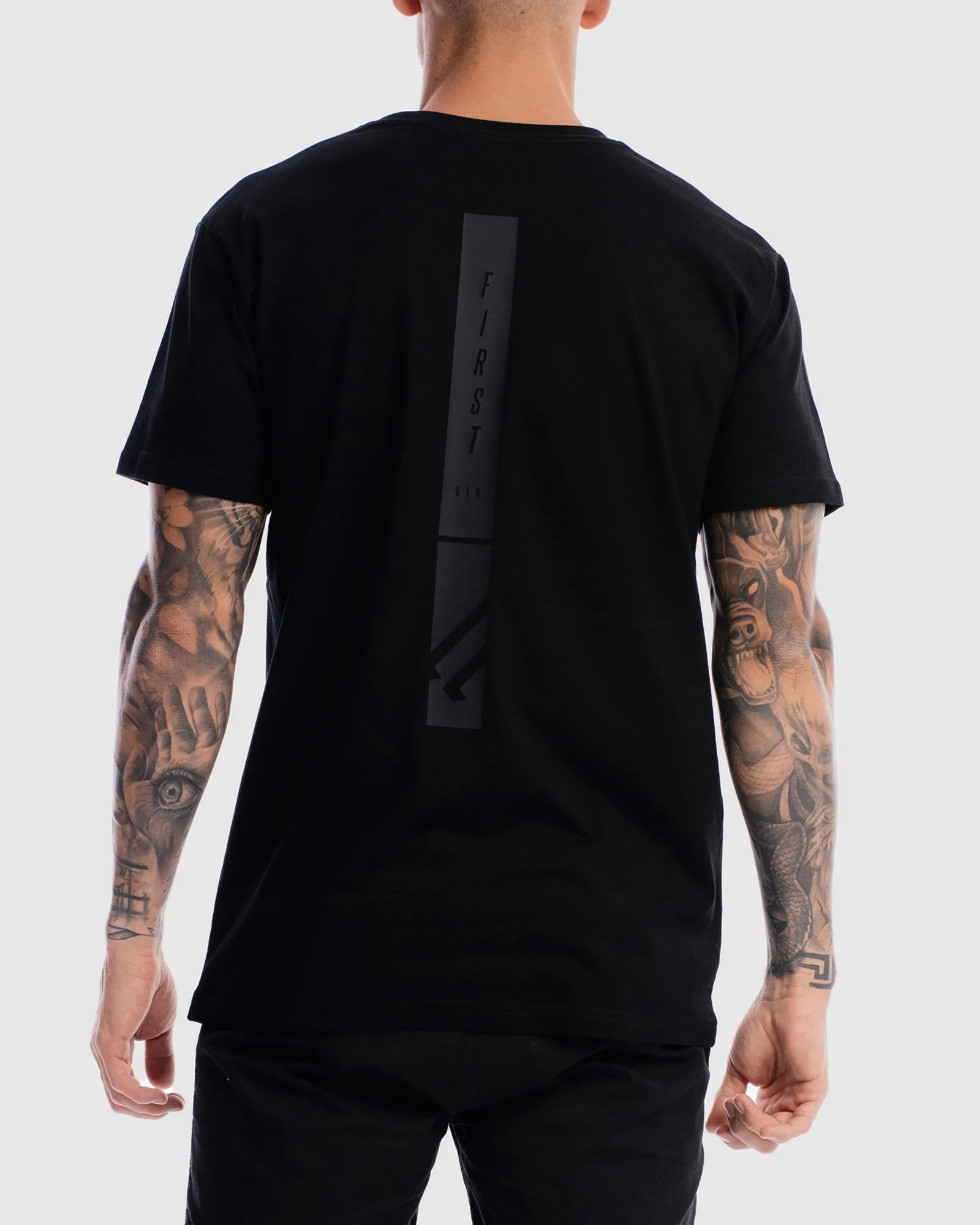 Mens Midfield Mono Tee - Black