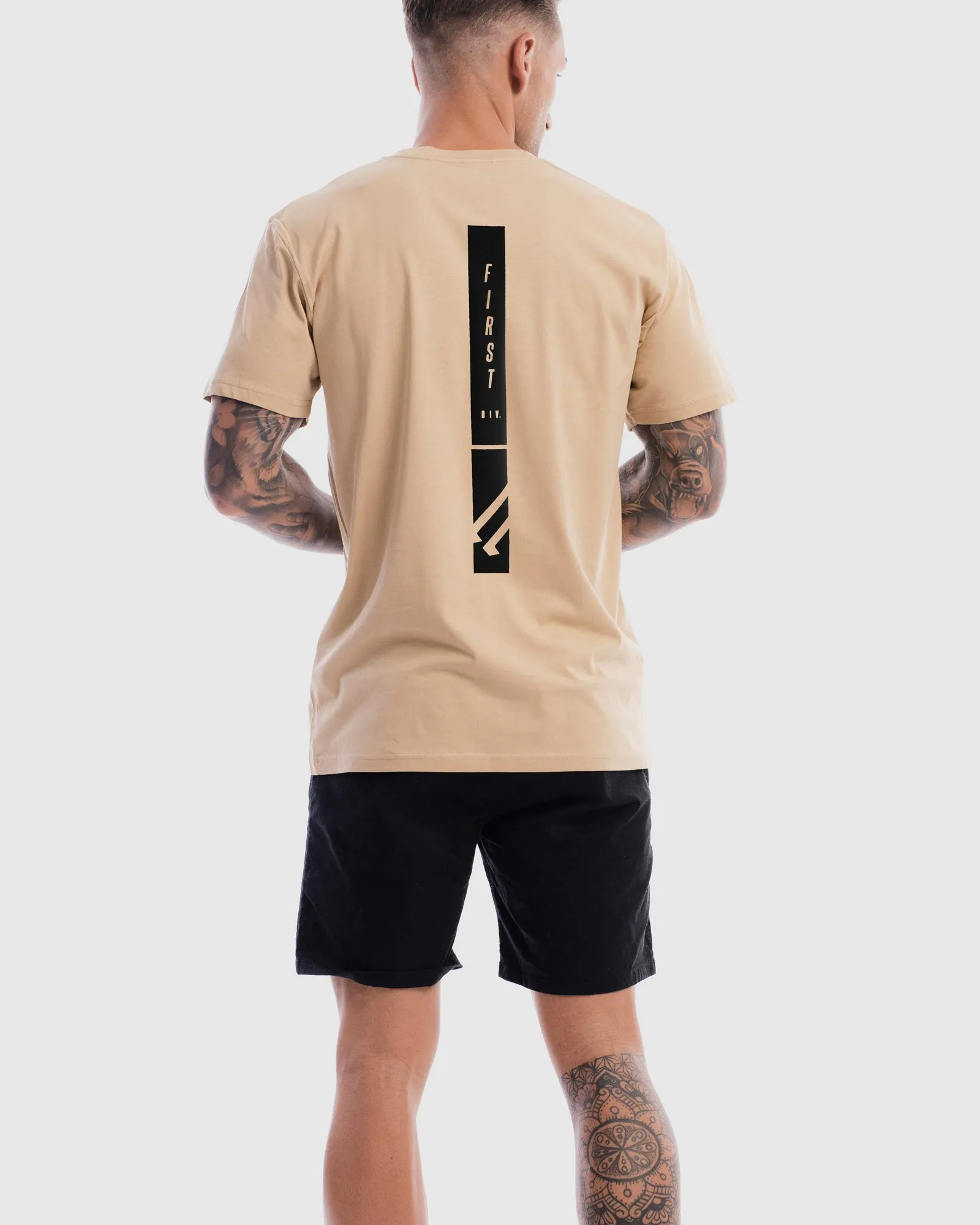 Mens MidField Tee - Camel