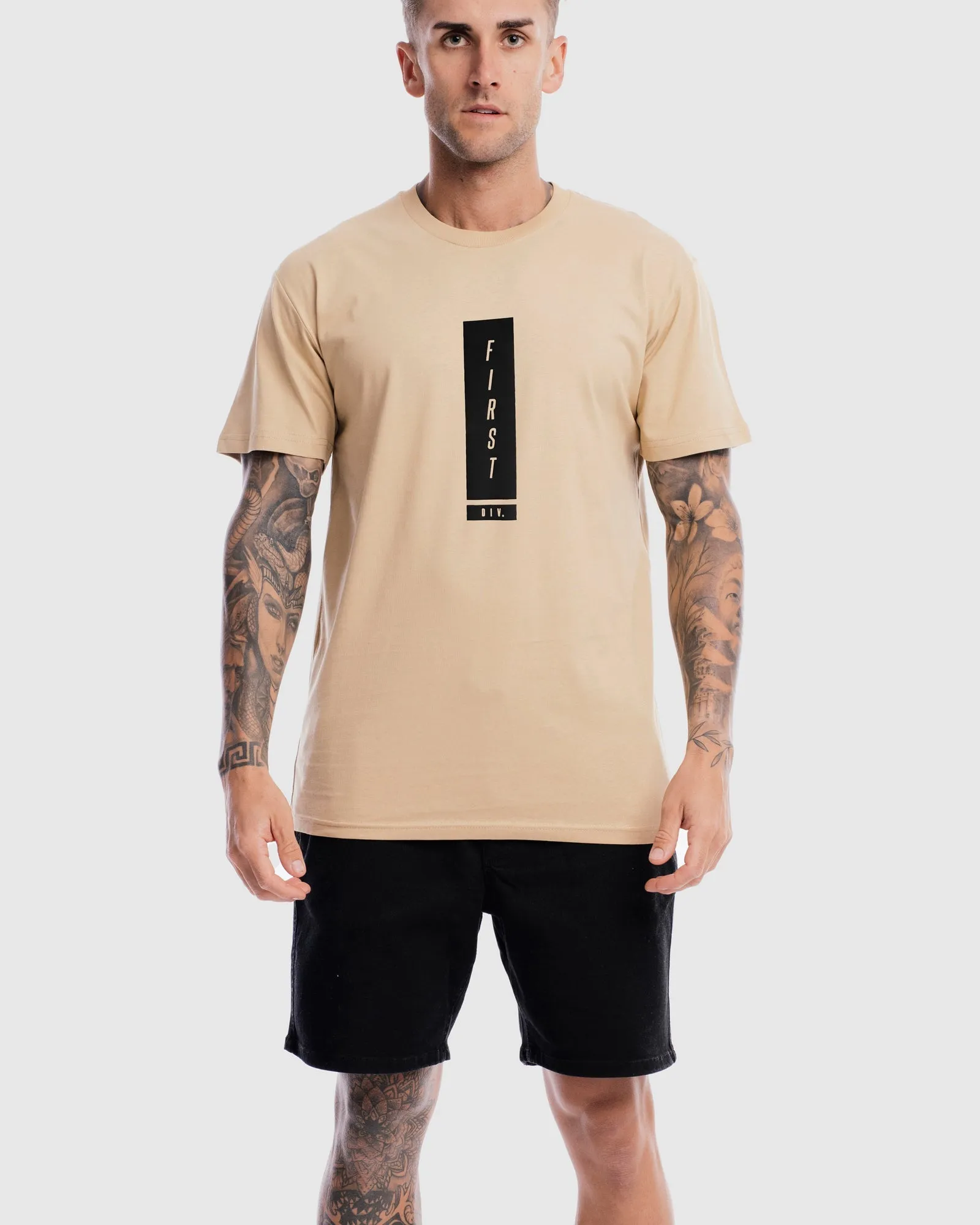 Mens MidField Tee - Camel