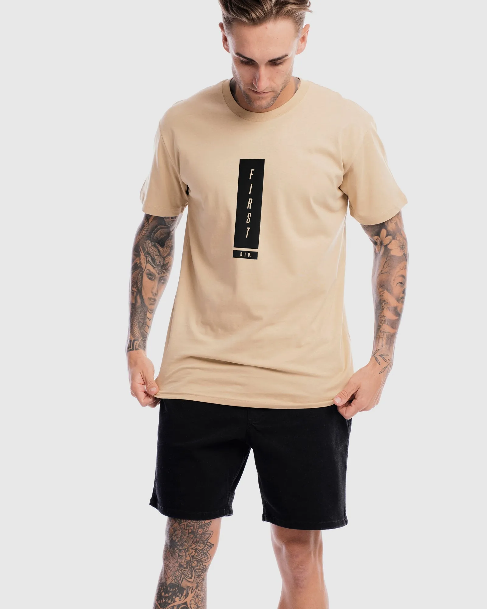 Mens MidField Tee - Camel