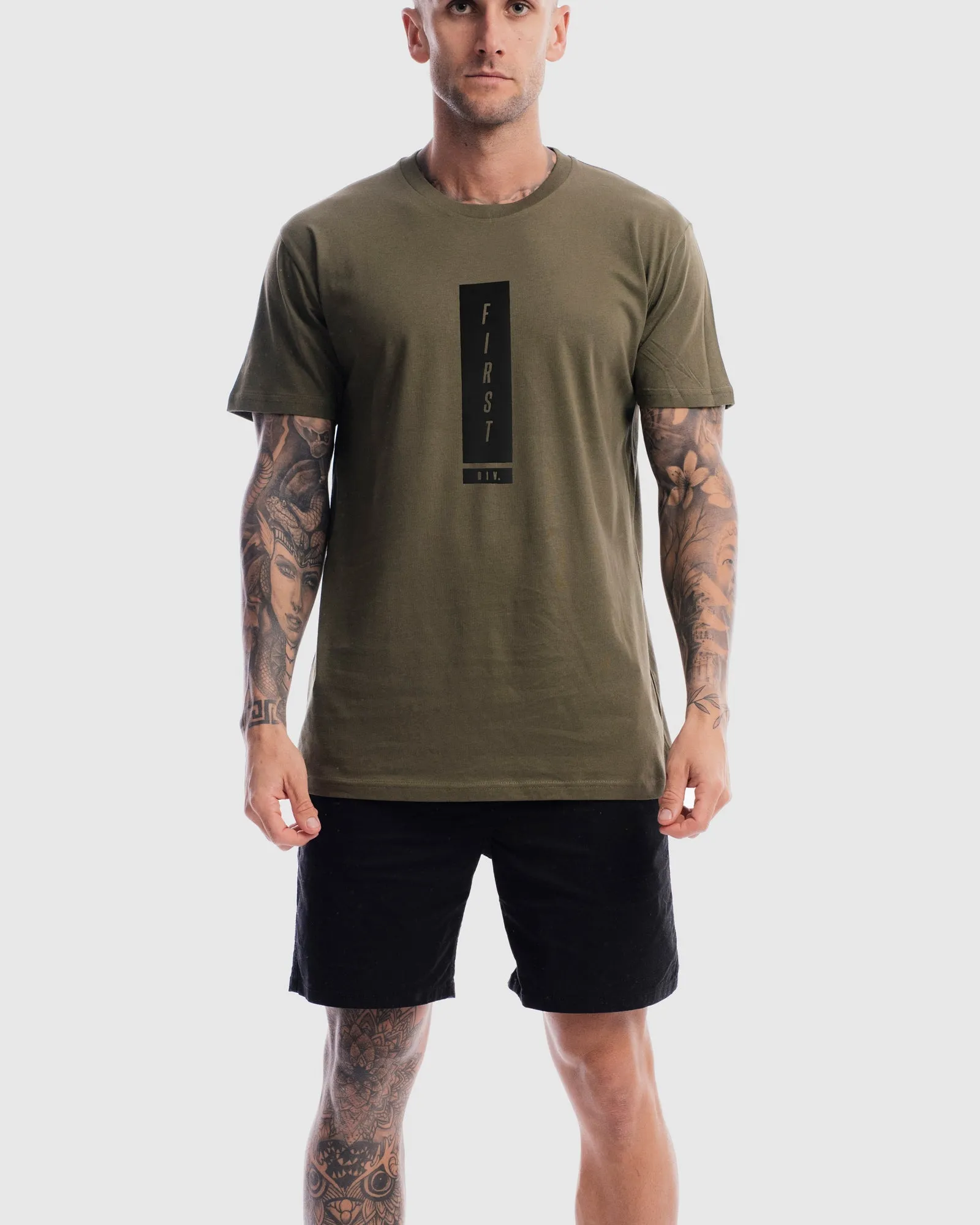 Mens MidField Tee - Olive