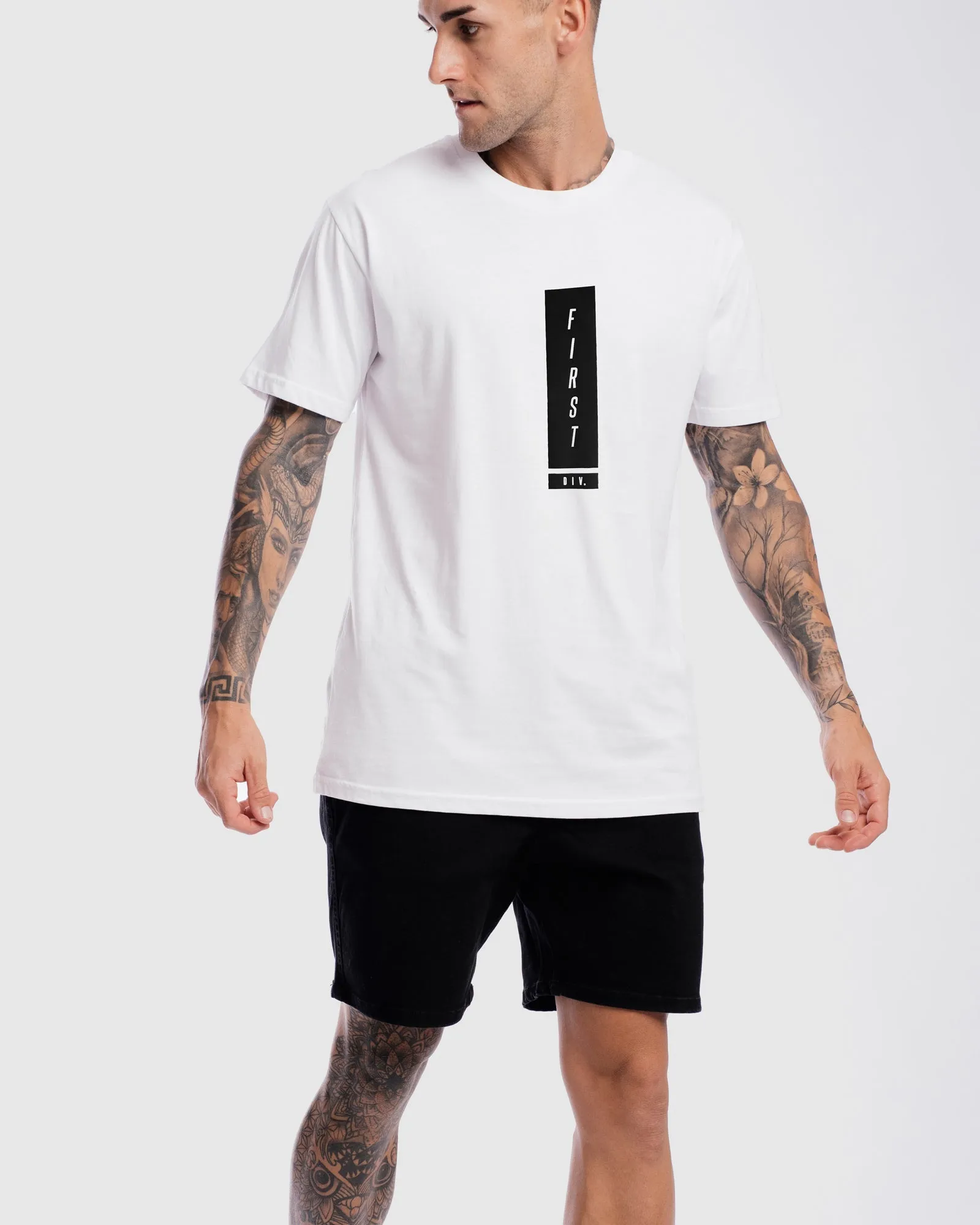 Mens MidField Tee - White