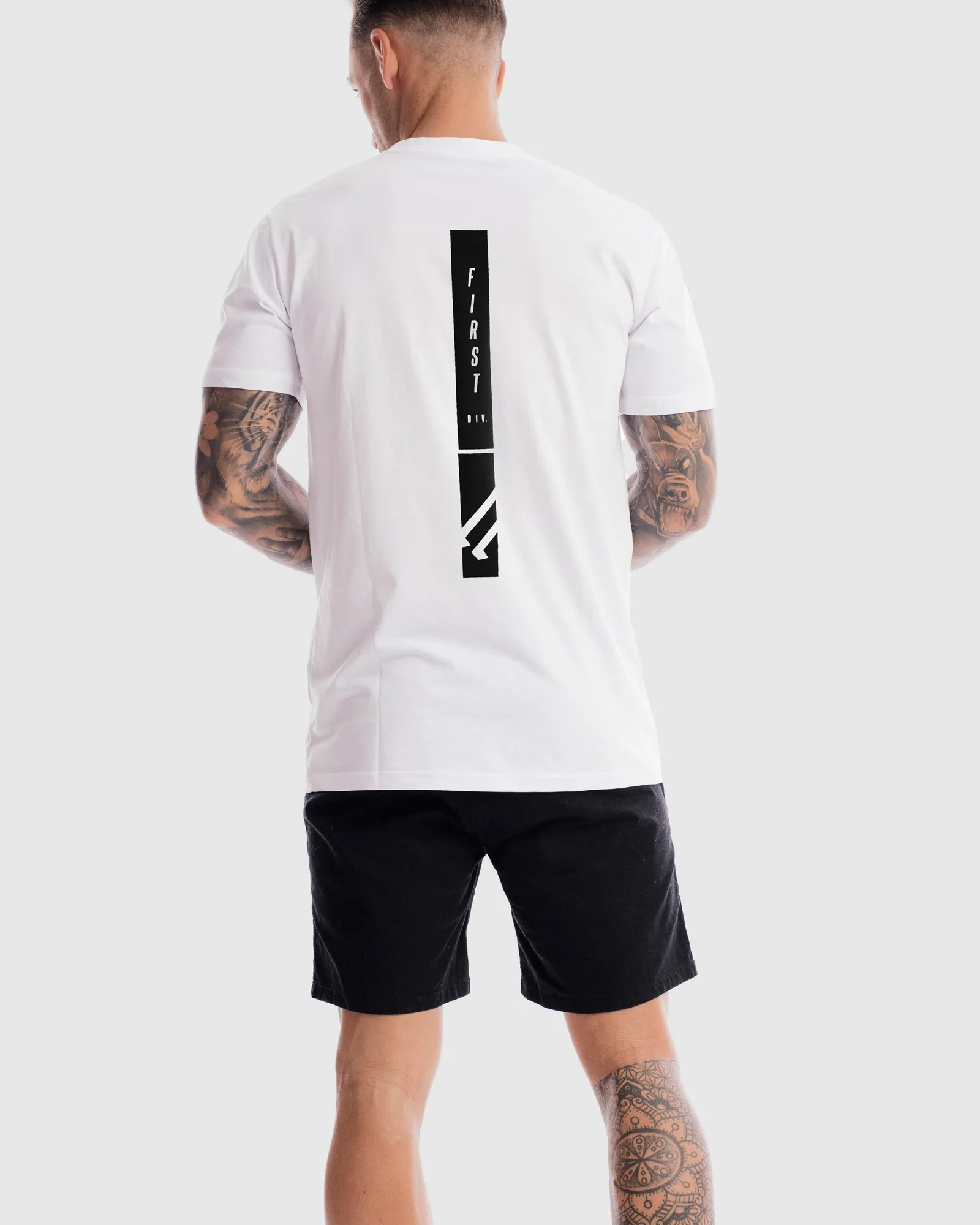 Mens MidField Tee - White