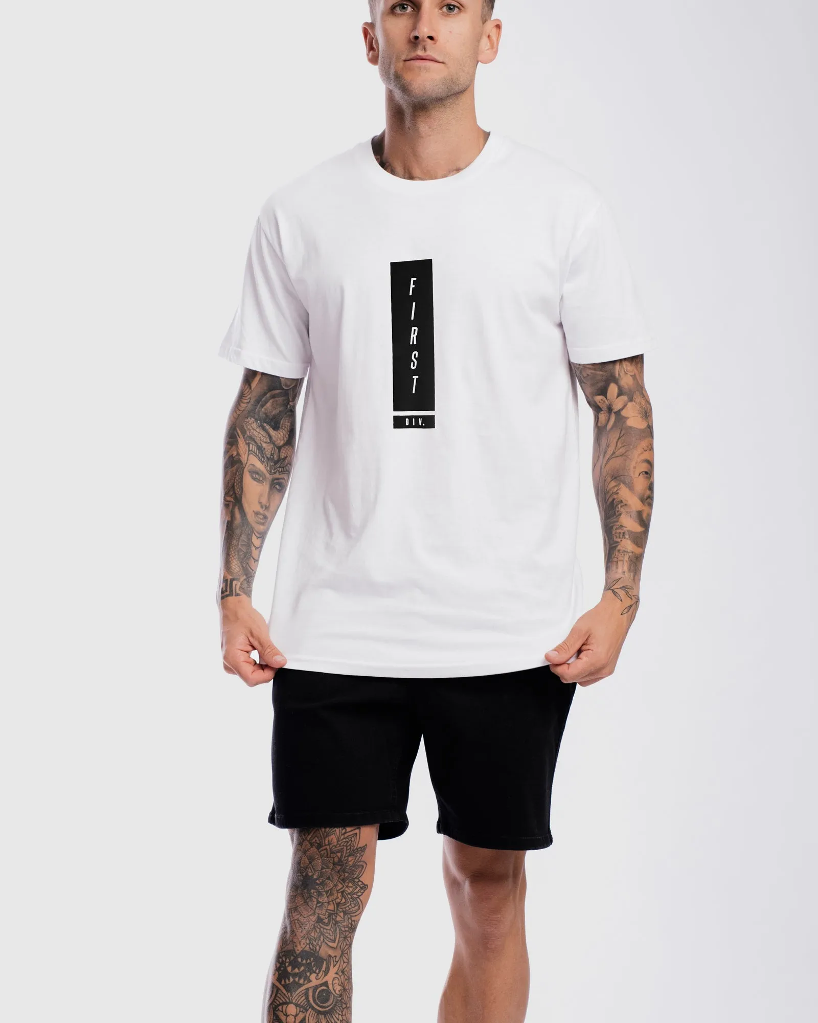 Mens MidField Tee - White