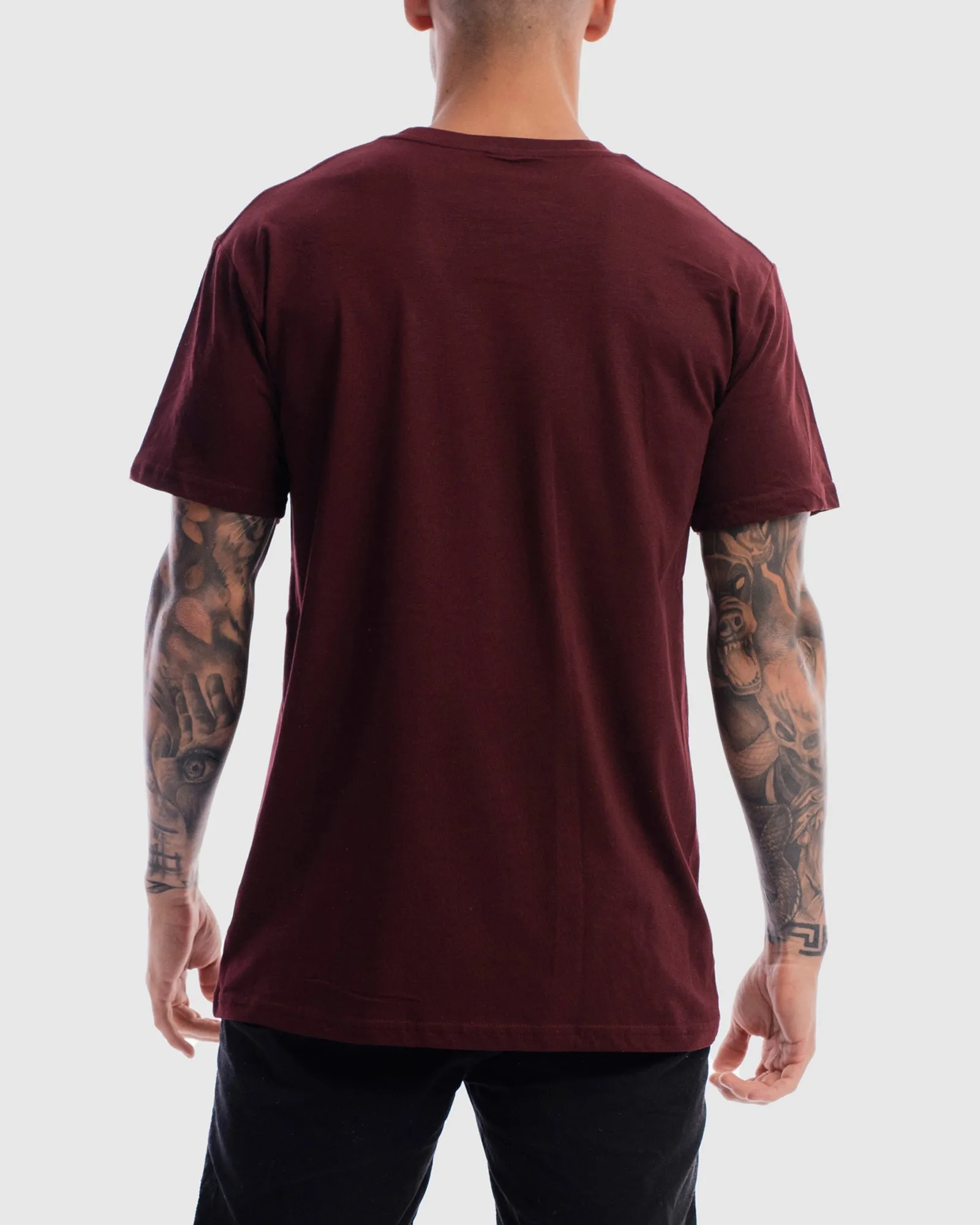 Mens Performance Crest Rise Tee - Ox