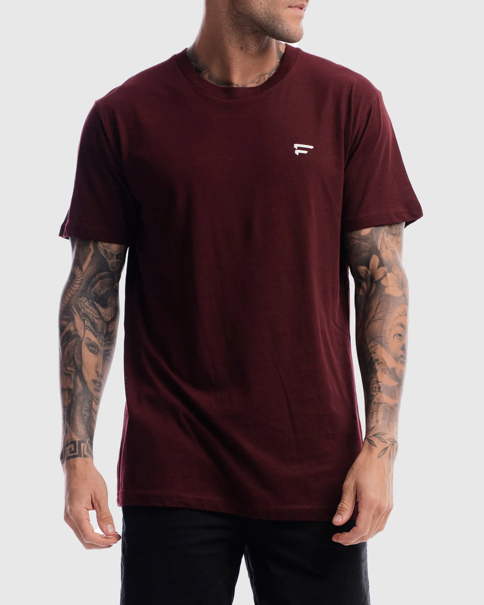 Mens Performance Crest Rise Tee - Ox