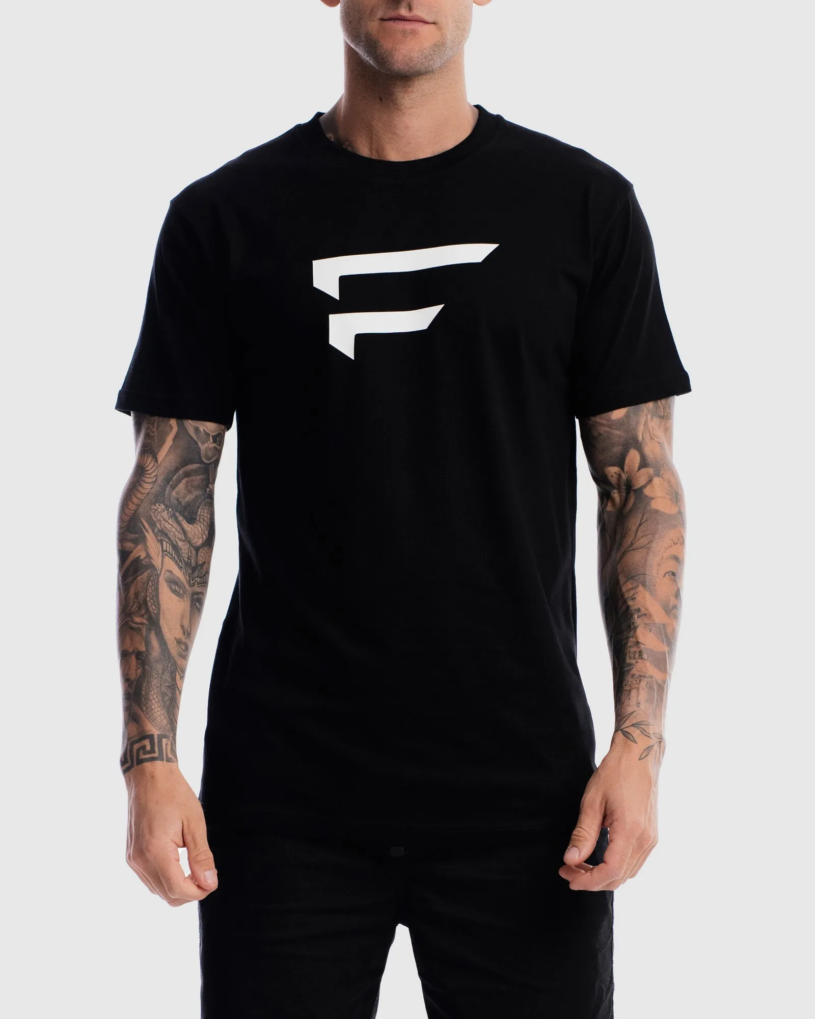 Mens Performance Logo Tee - Black