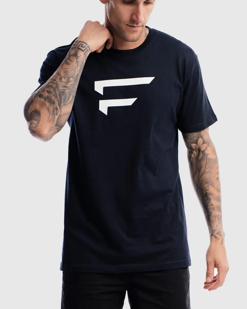 Mens Performance Logo Tee - Ink