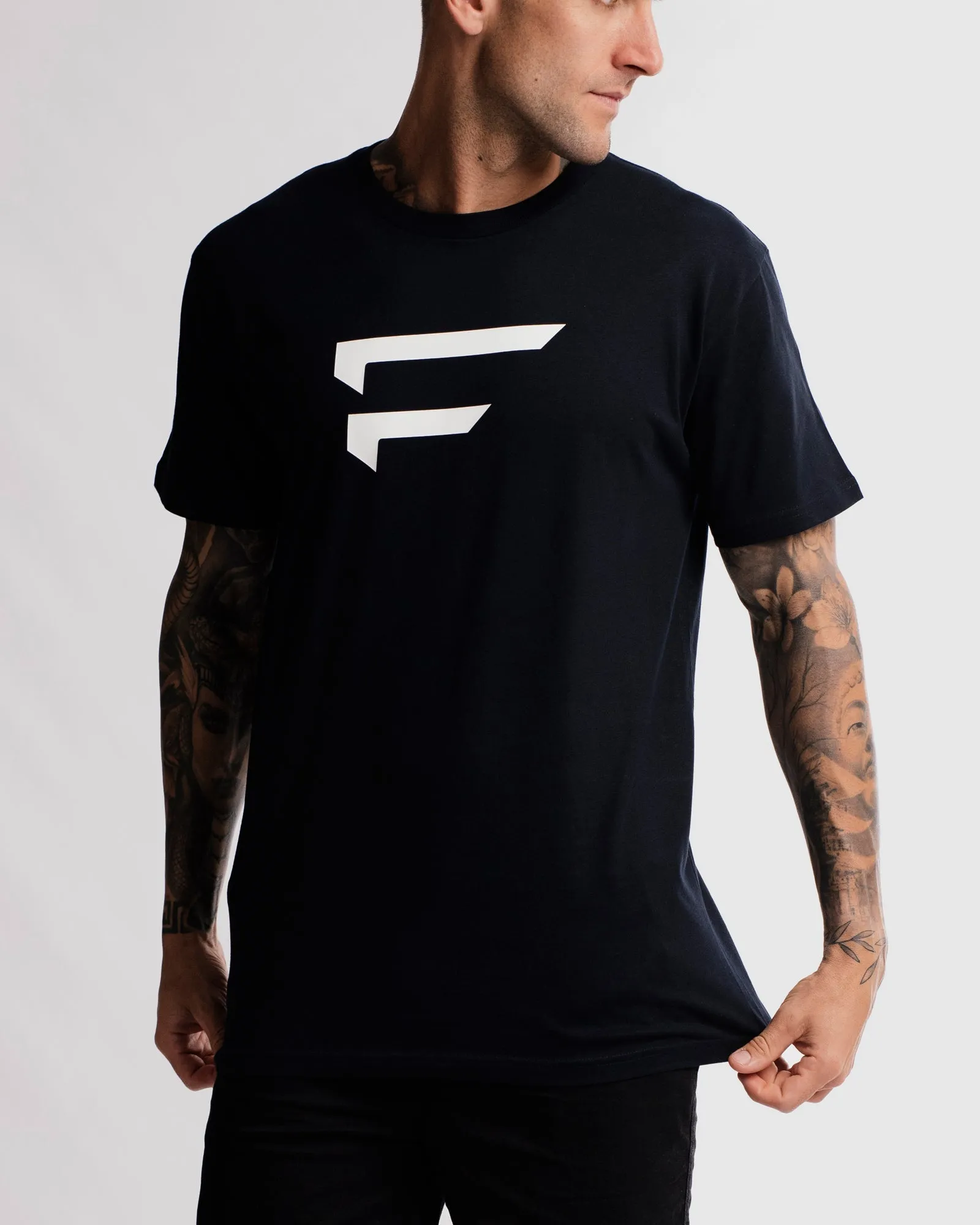Mens Performance Logo Tee - Ink