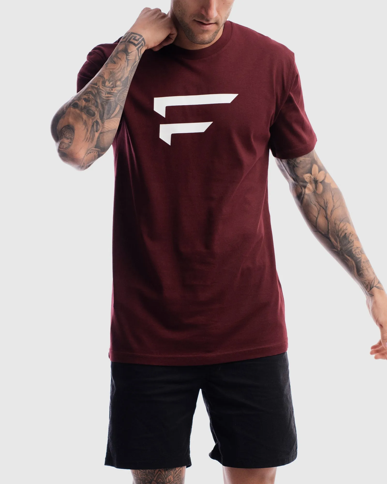 Mens Performance Logo Tee - Ox