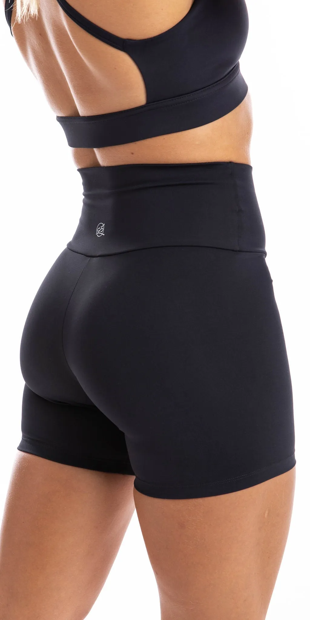 Midnight Body Luxe Midi Shorts