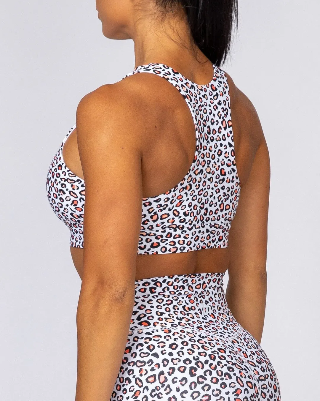 Motion Sculpt Bra - Micro Leopard