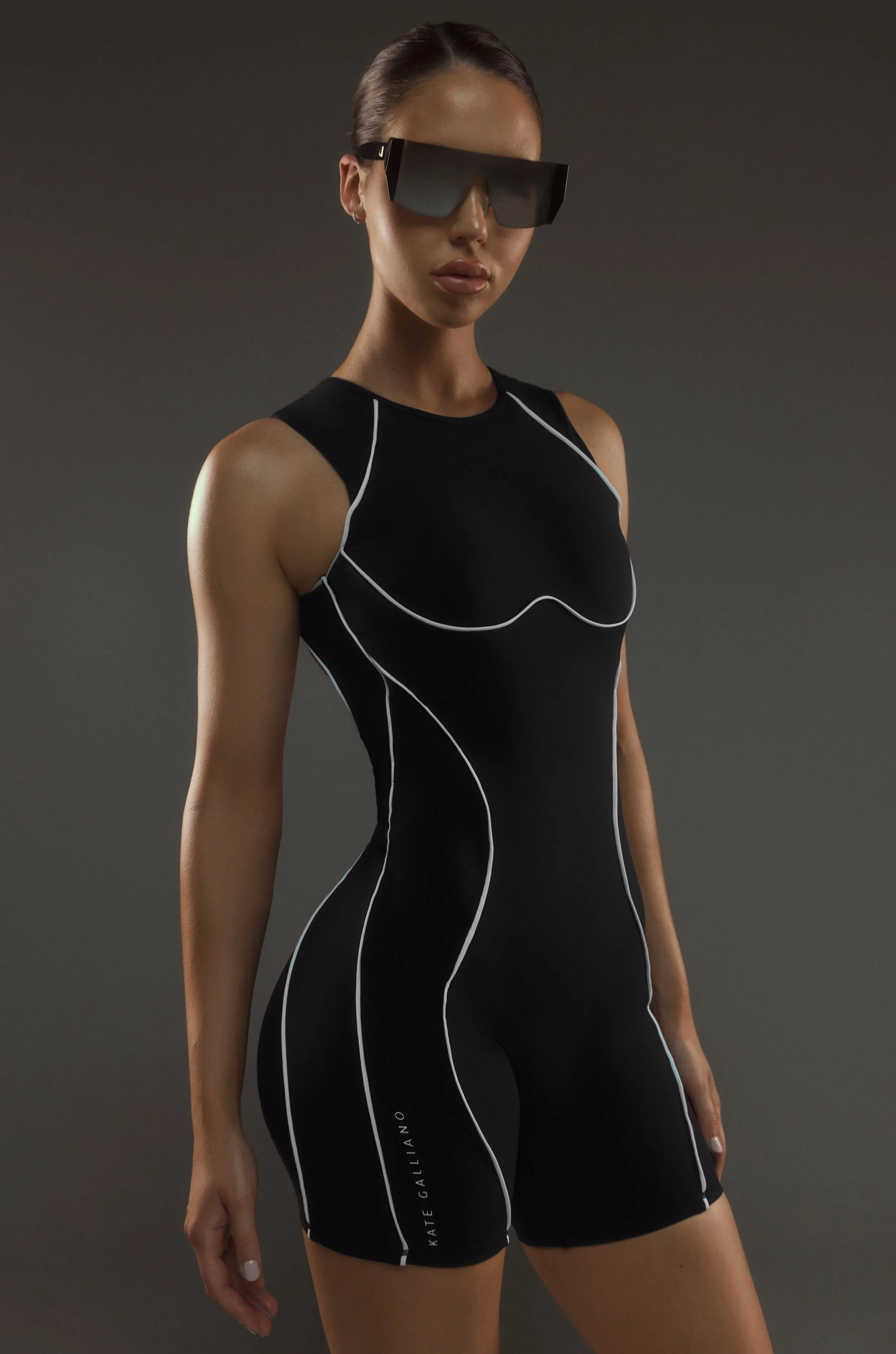 Neo Form Sculpt Romper - Black