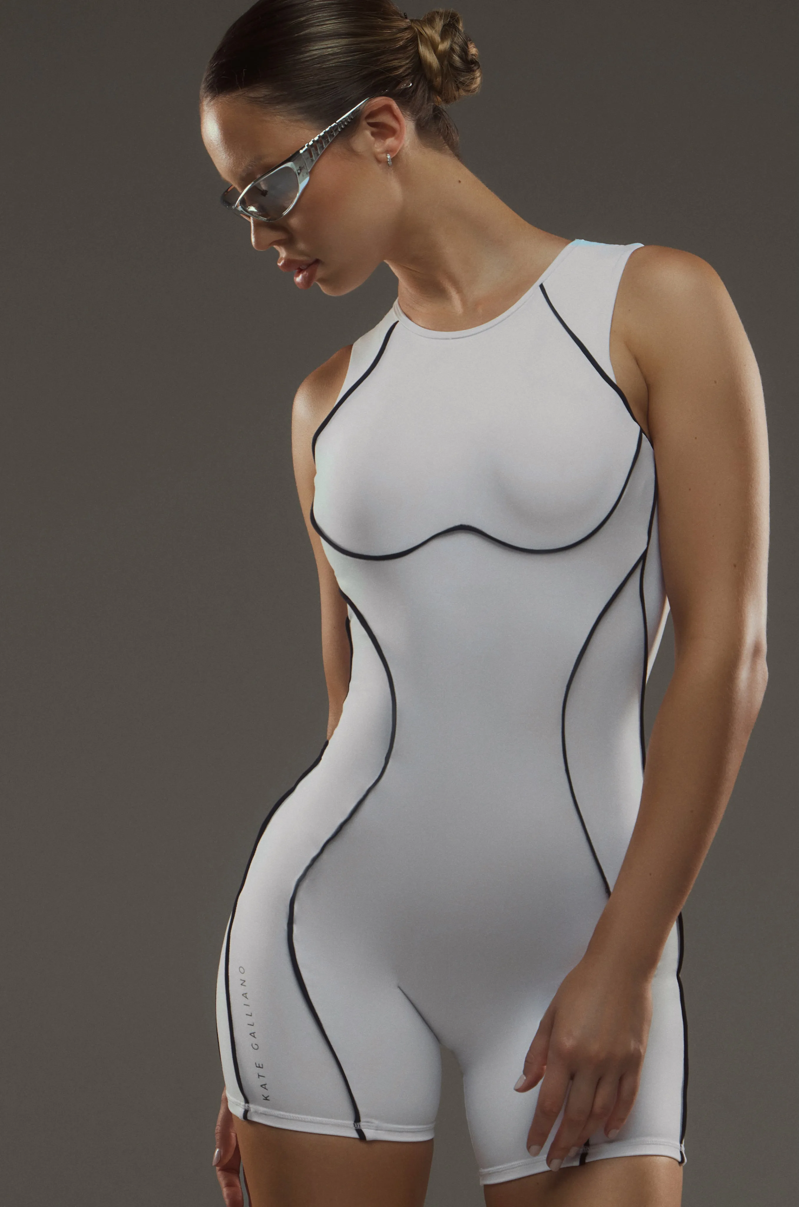 Neo Form Sculpt Romper - White