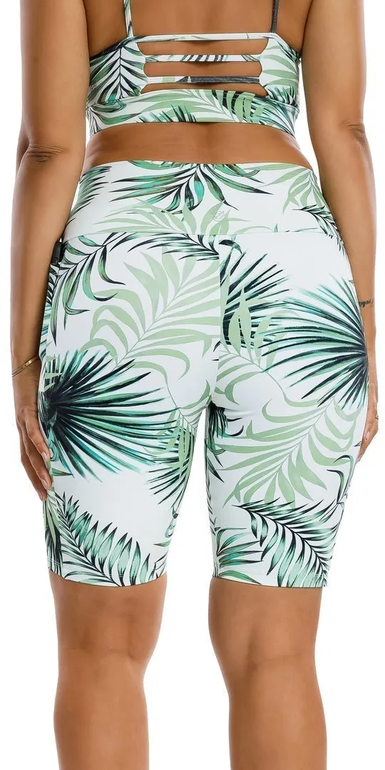 Palm Springs Body Luxe Biker Shorts with Pockets