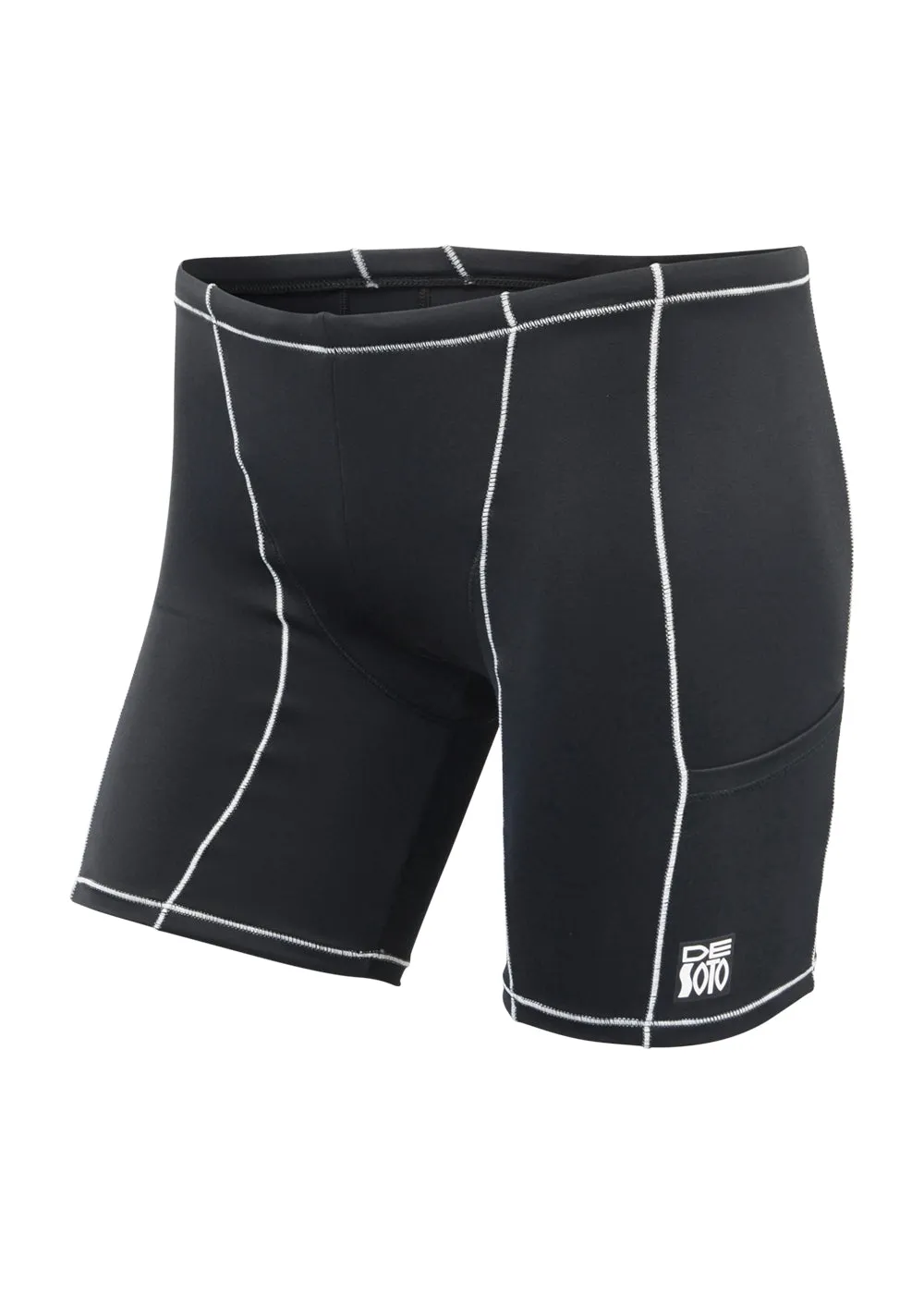 Pantal??n corto de corte bajo Carrera Tri para hombre, con 2 bolsillos