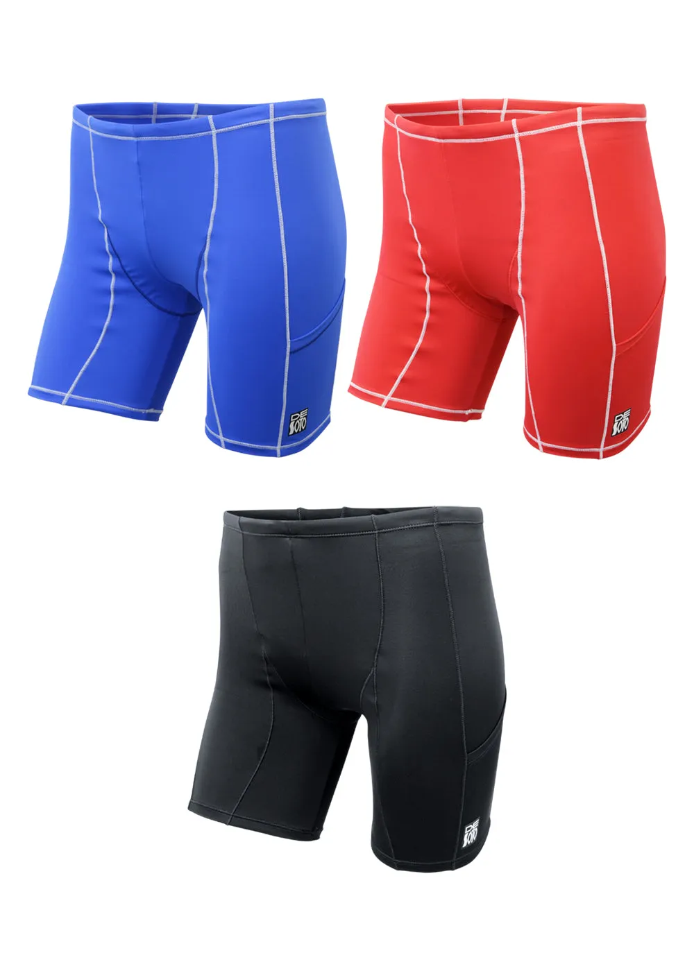 Pantal??n corto de triatl??n Carrera para hombre (con 2 bolsillos)