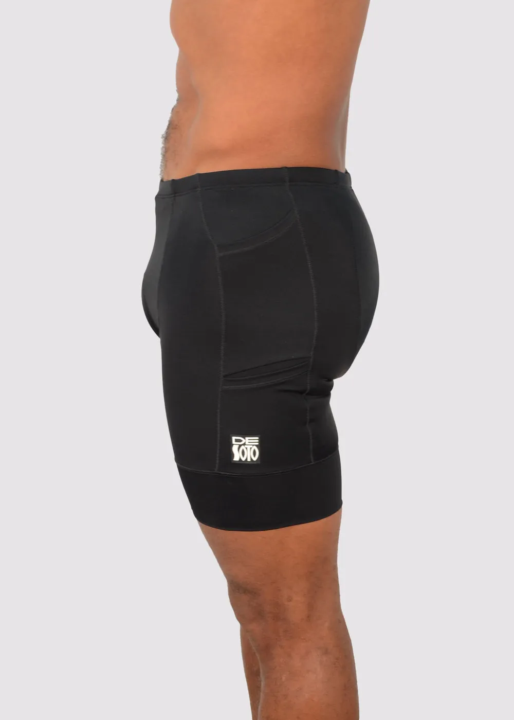 Pantal??n corto de triatl??n de 4 bolsillos Mobius para hombre