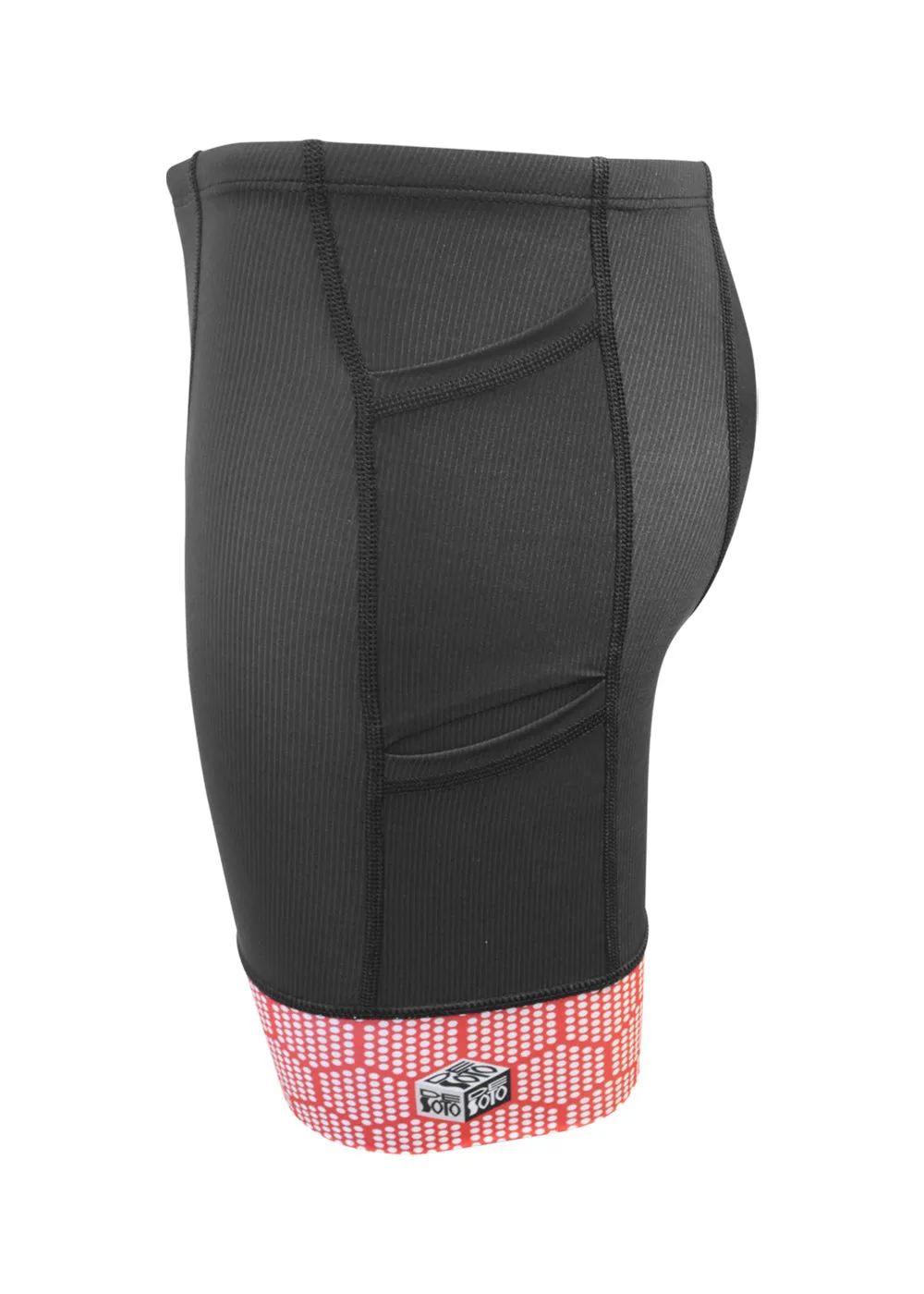 Pantal??n corto de triatl??n Forza de 4 bolsillos para hombre - BYO Classics (dise?a el tuyo)