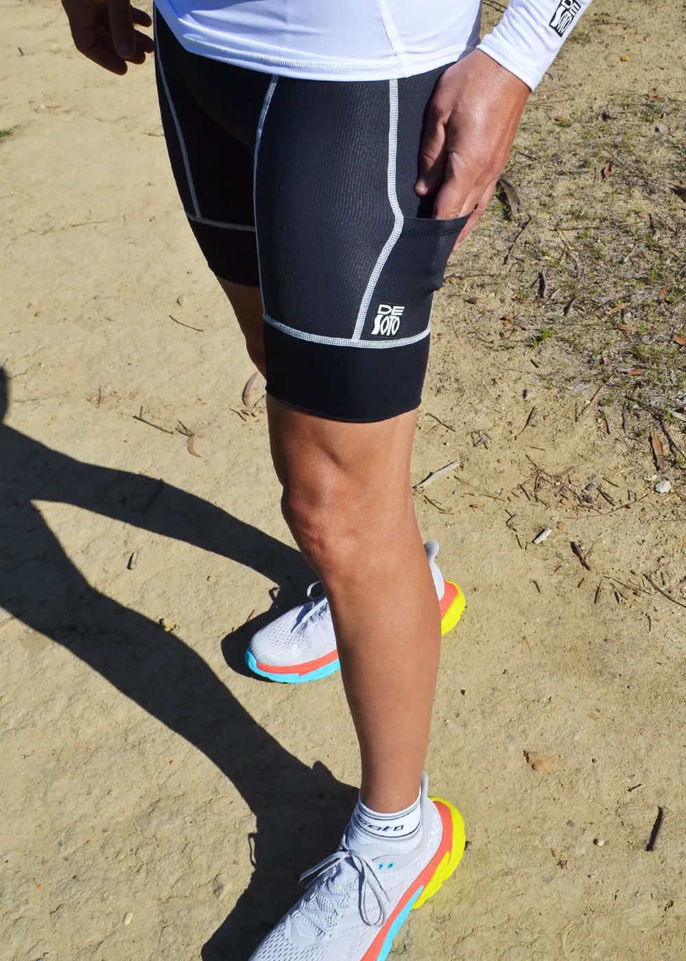 Pantal??n corto de triatl??n Forza de 4 bolsillos para hombre - BYO Classics (dise?a el tuyo)