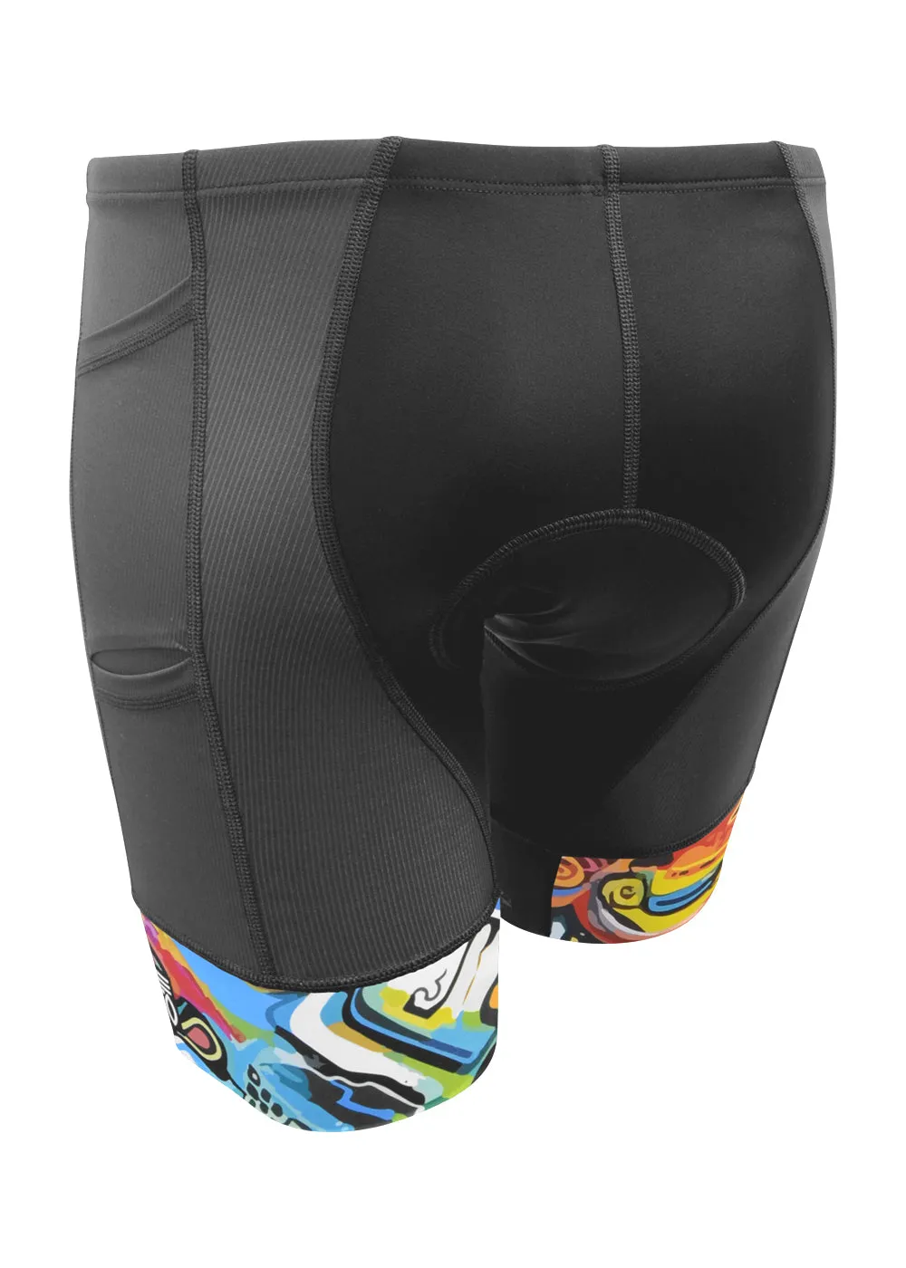 Pantal??n corto de triatl??n Forza de 4 bolsillos para hombre (dise?a el tuyo propio)