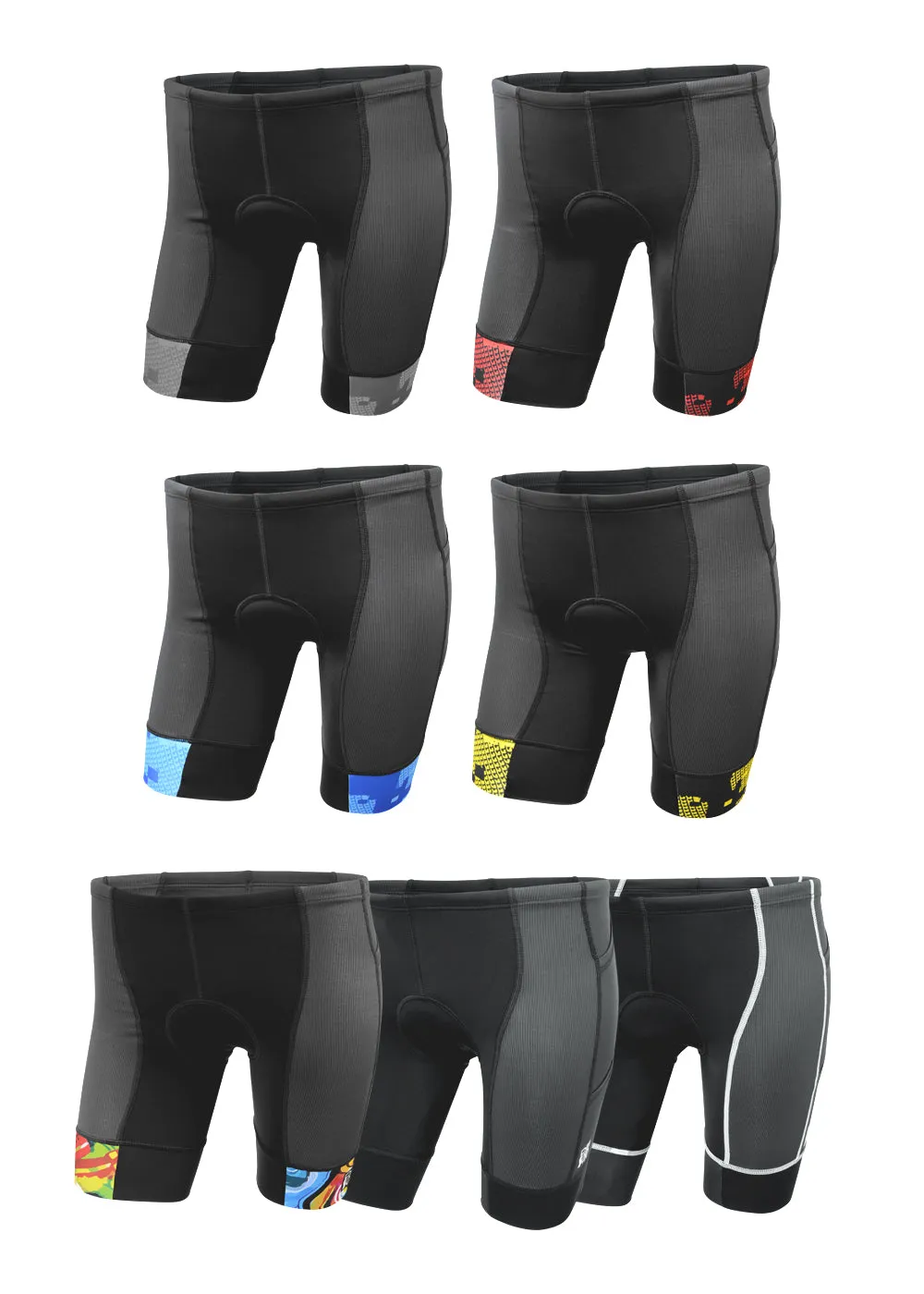 Pantal??n corto de triatl??n Forza de 4 bolsillos para hombre (dise?a el tuyo propio)