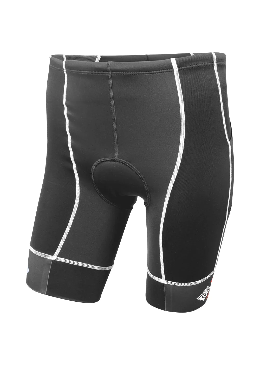 Pantal??n corto de triatl??n Forza de tiro alto y 4 bolsillos para hombre