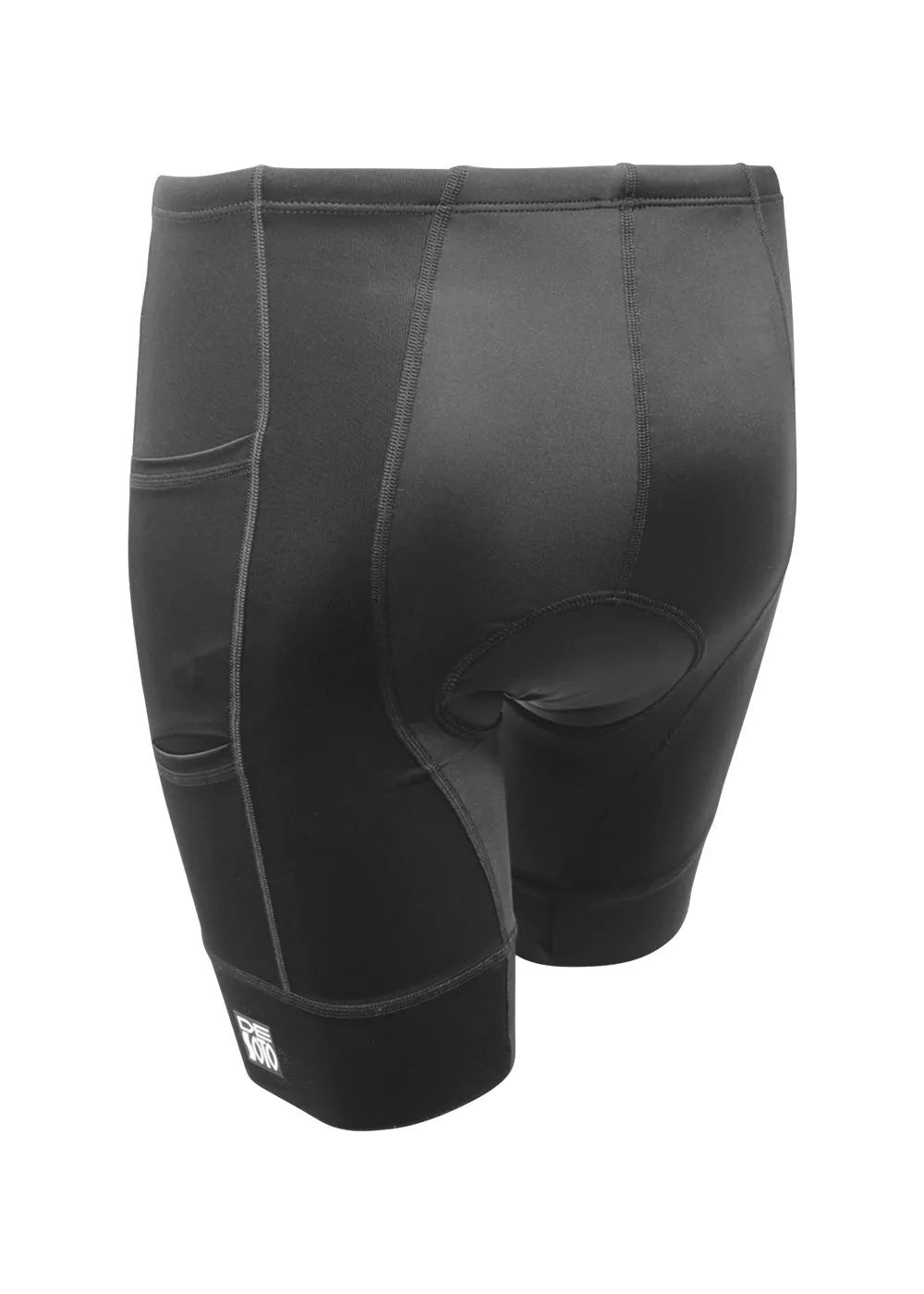 Pantal??n corto de triatl??n Forza de tiro alto y 4 bolsillos para hombre