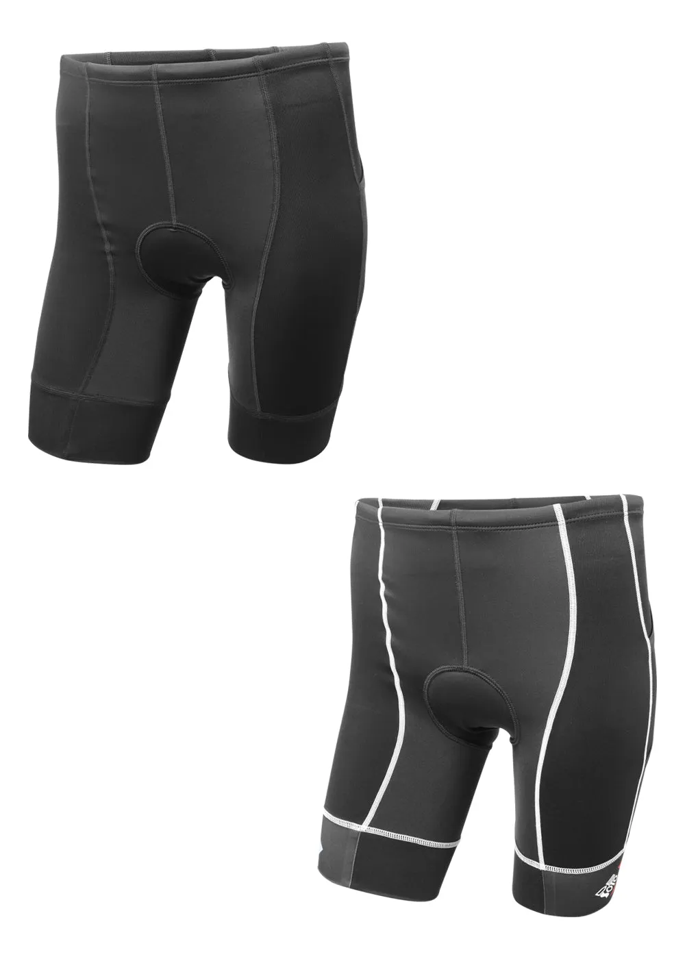 Pantal??n corto de triatl??n Forza de tiro alto y 4 bolsillos para hombre