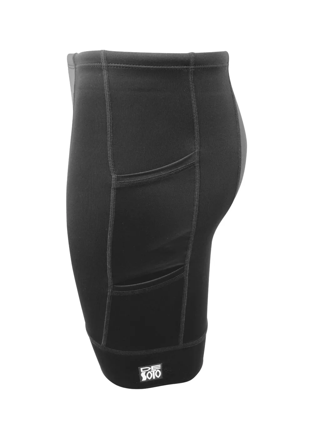 Pantal??n corto de triatl??n Forza de tiro alto y 4 bolsillos para hombre