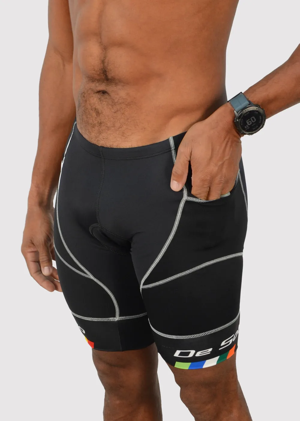 Pantalones cortos de triatl??n Riviera para hombre