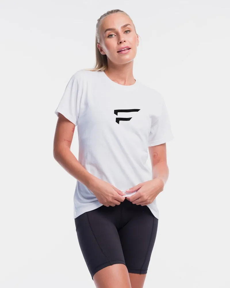 Performance Logo Tee - White