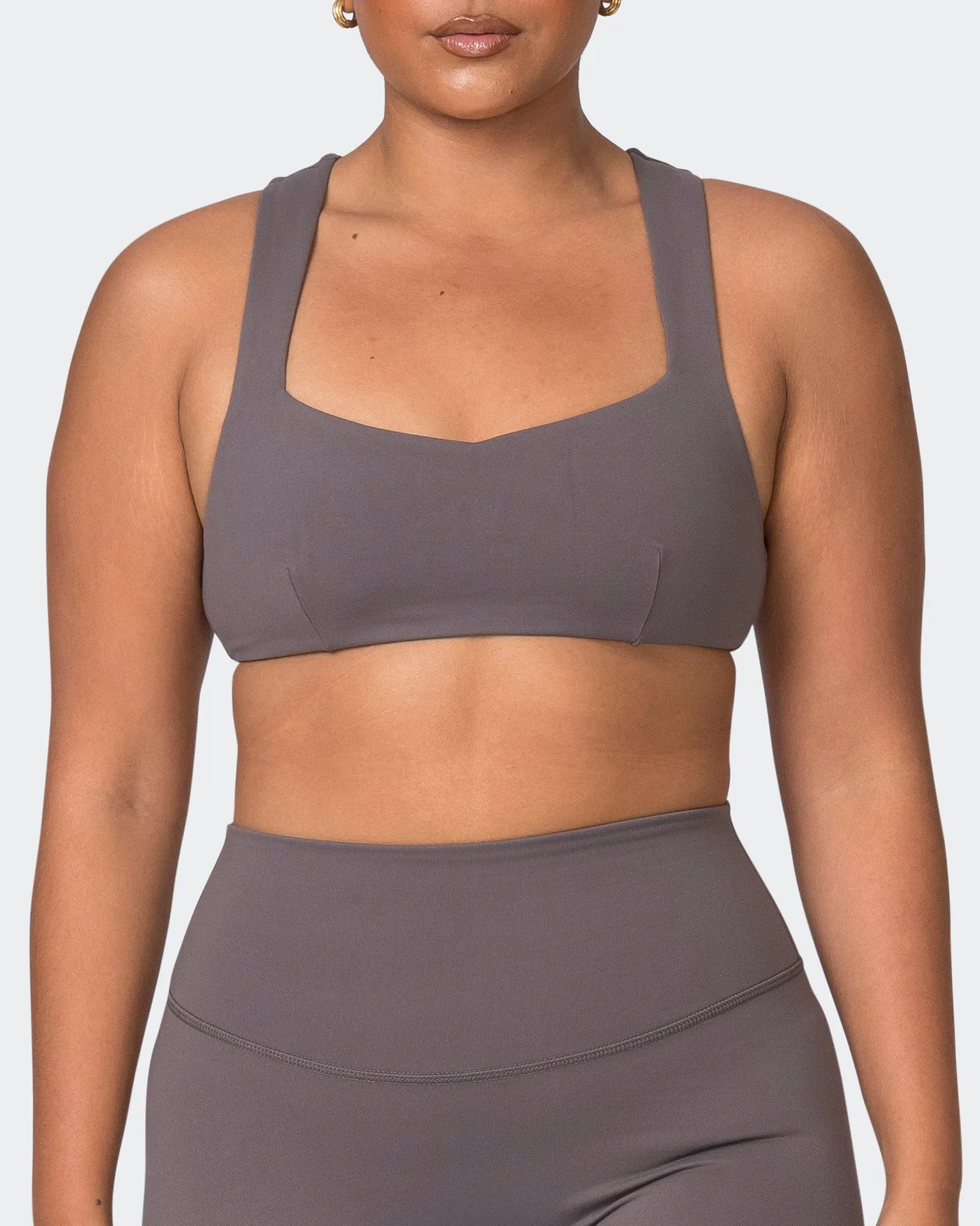 Pulse Bralette - Peppercorn