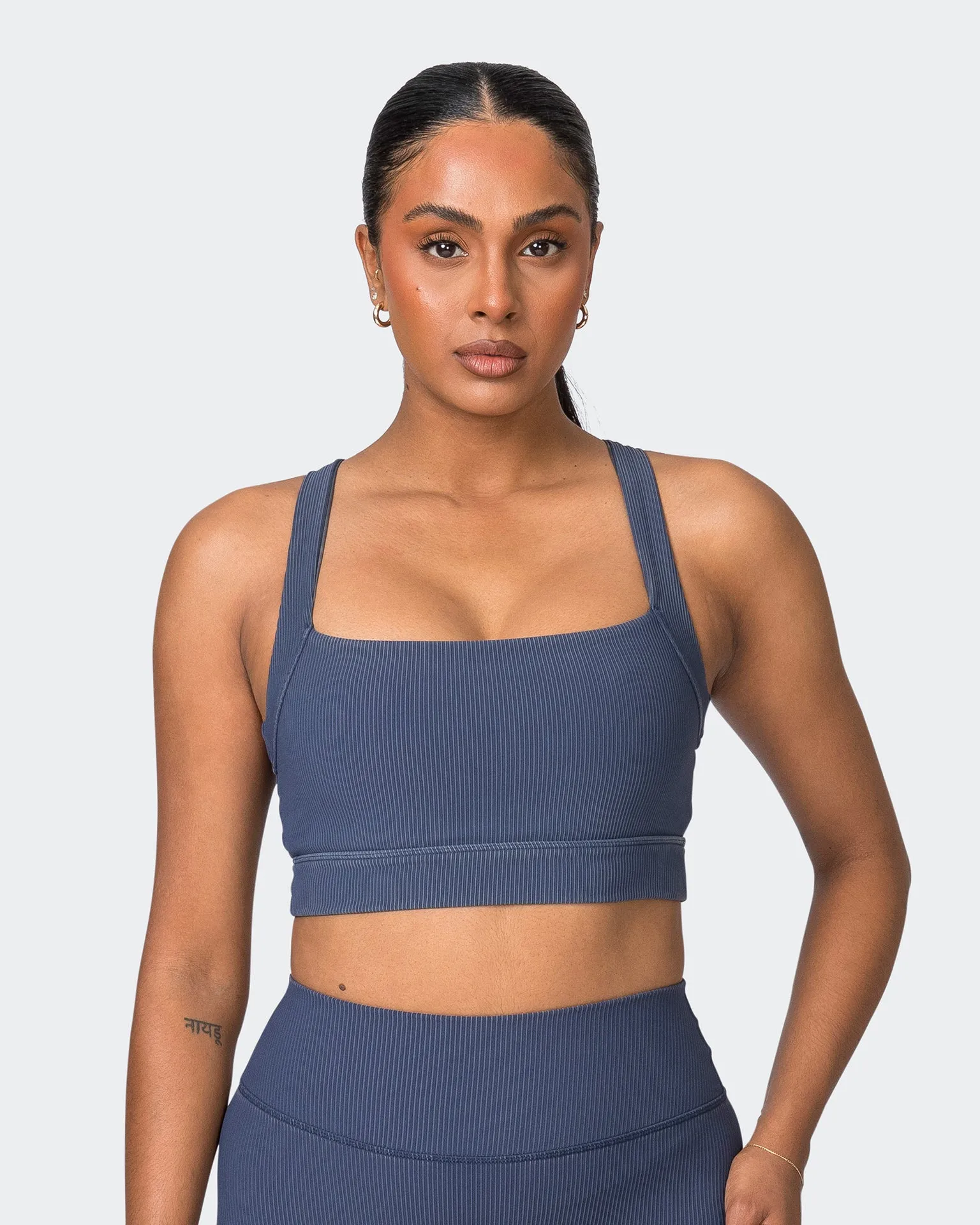 Rebound Vintage Rib Bra - Washed Spellbound
