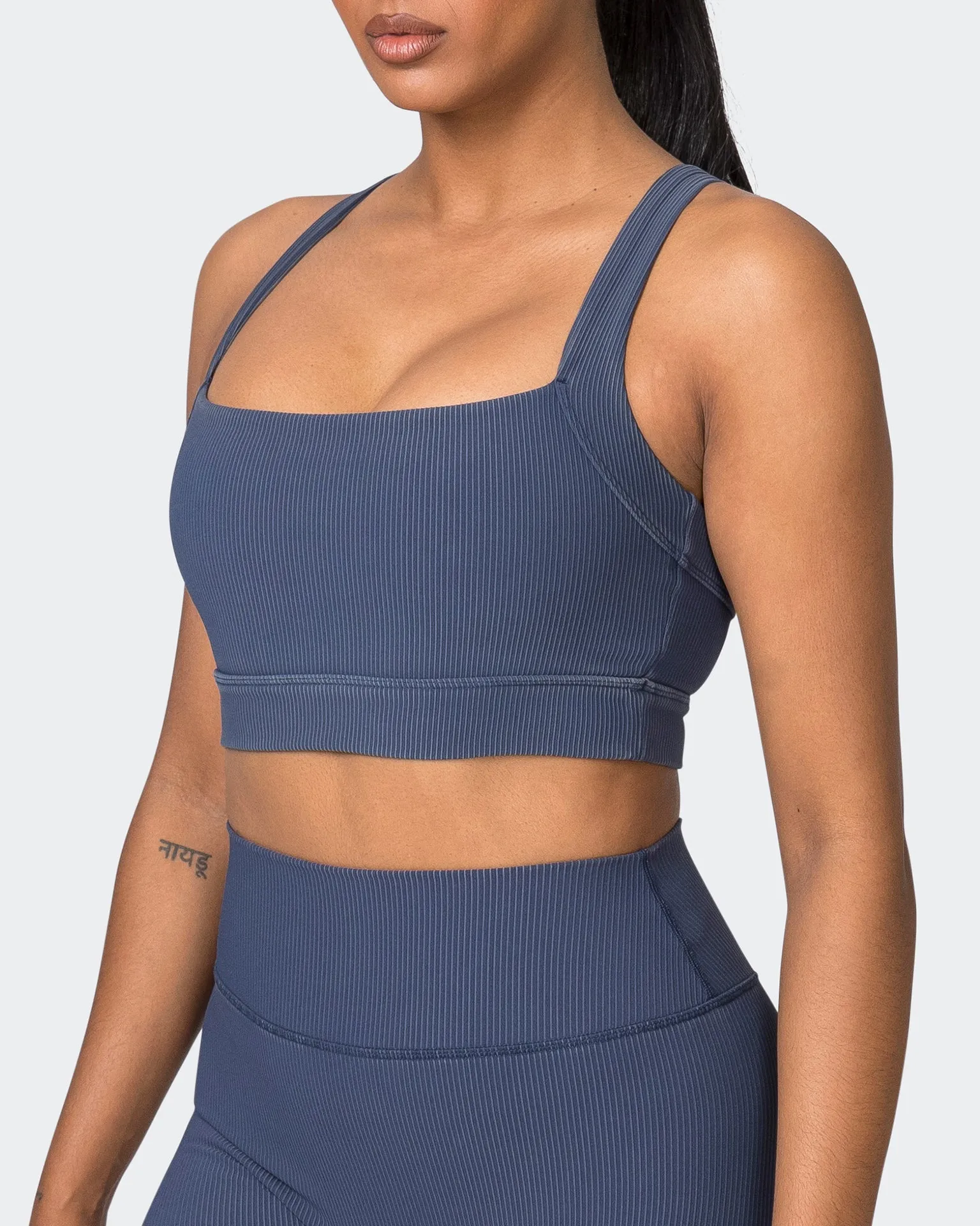 Rebound Vintage Rib Bra - Washed Spellbound