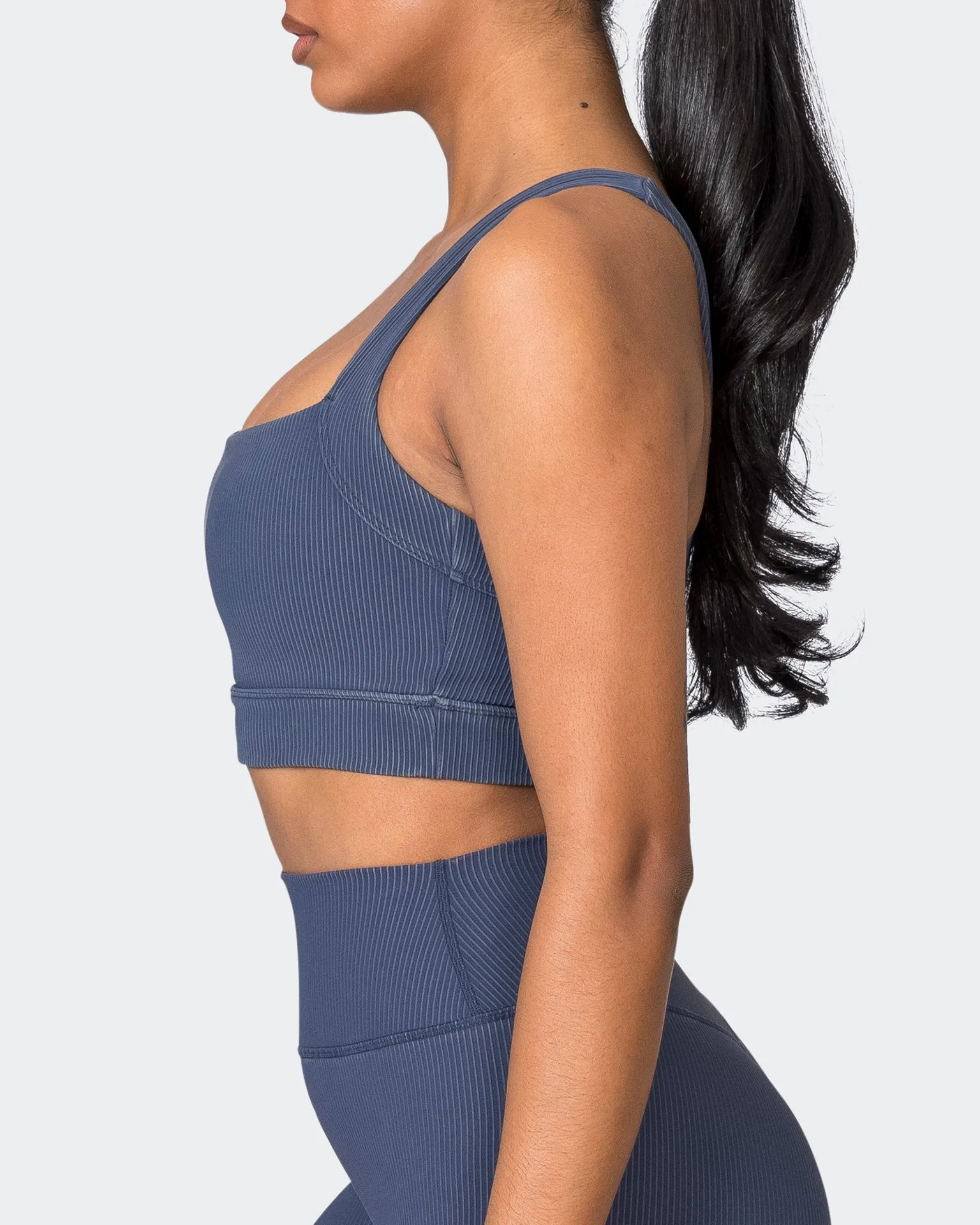 Rebound Vintage Rib Bra - Washed Spellbound
