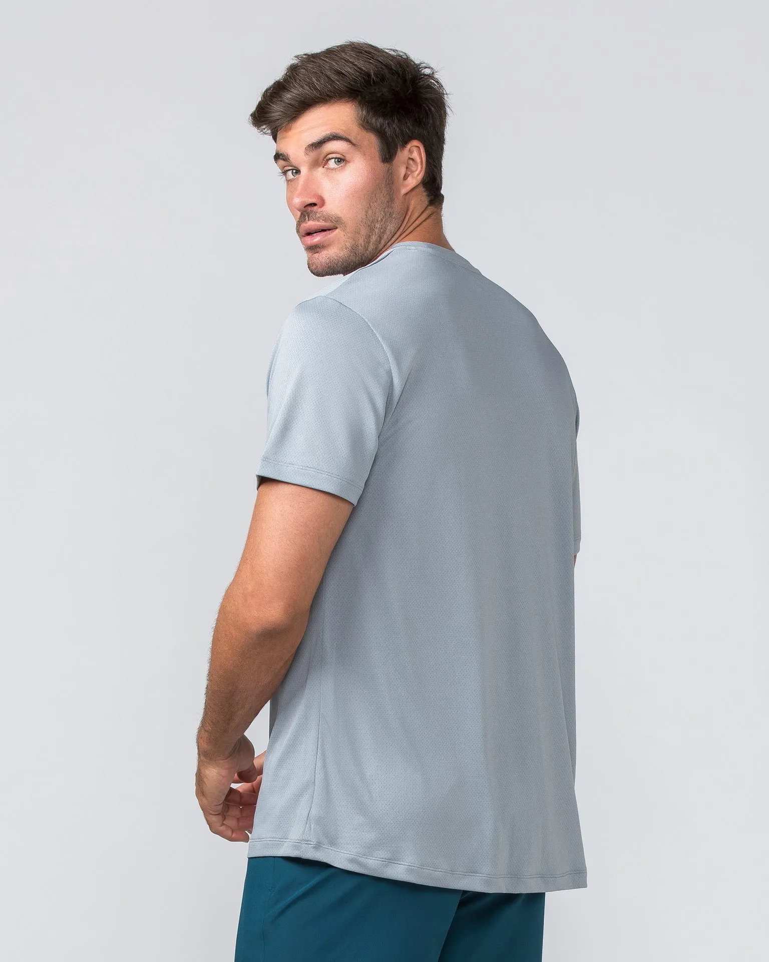 Relaxed Active Tee - Light Jet Grey