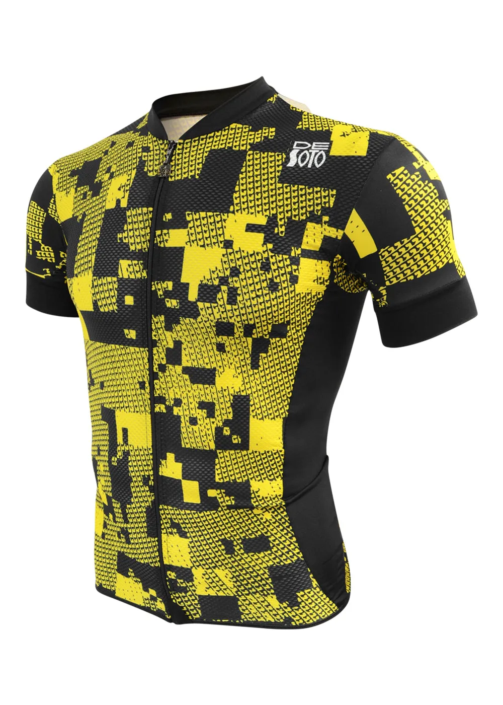 Remera con cierre completo y enfriador de piel para hombre (BYO, crea la tuya)